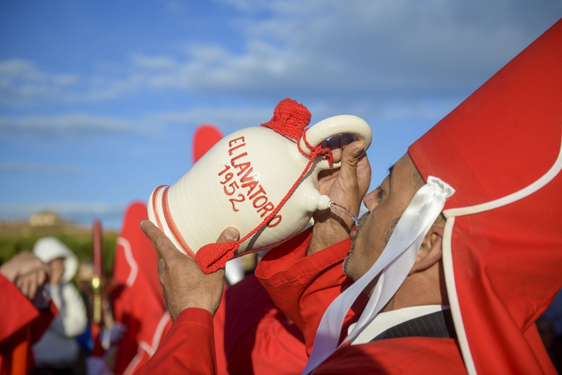 La procesión de los &#039;coloraos&#039;, en imágenes
