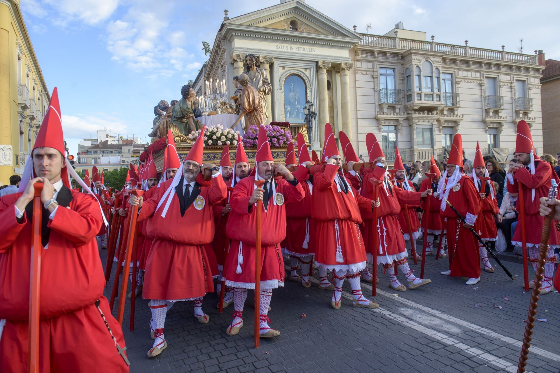 La procesión de los &#039;coloraos&#039;, en imágenes