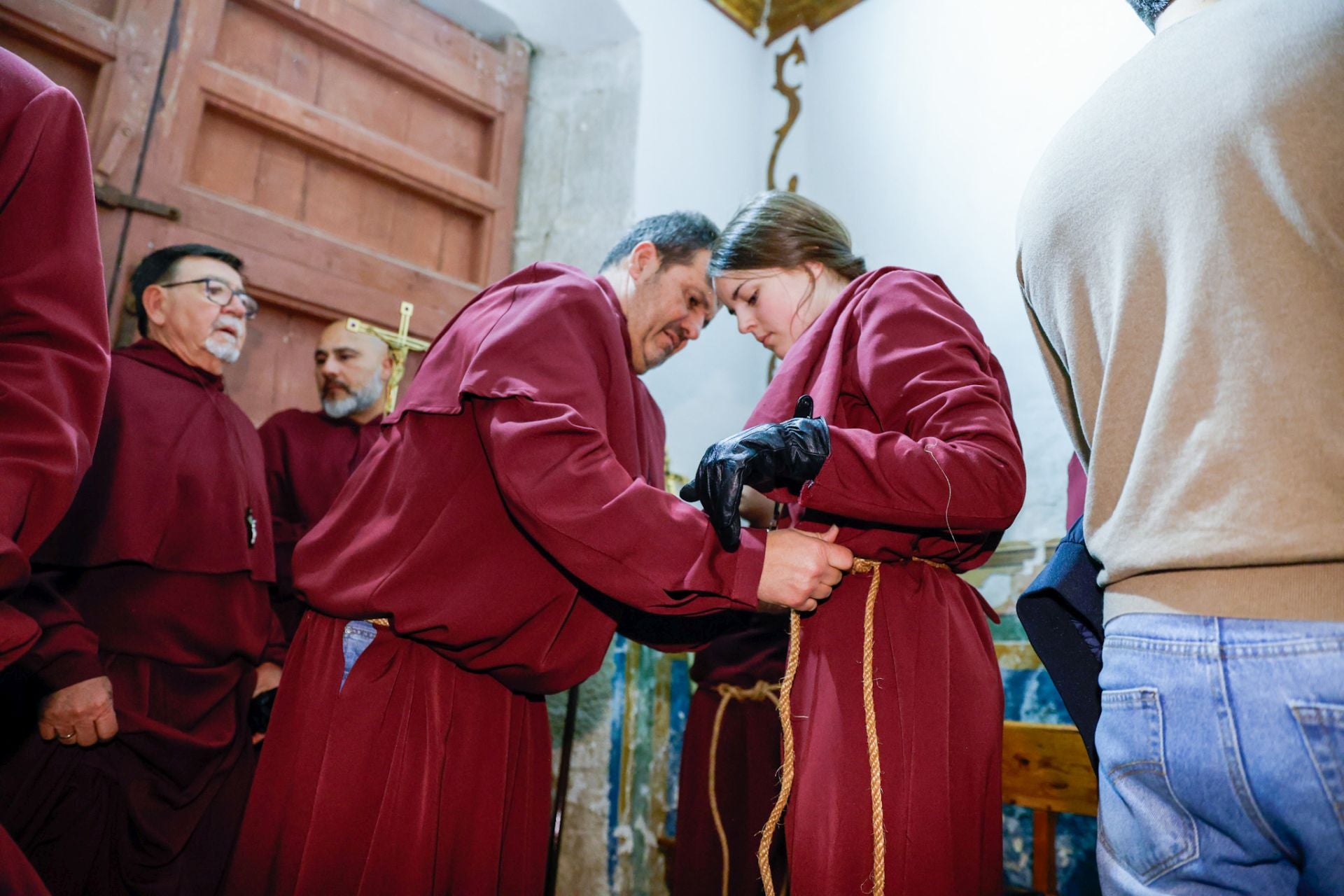 El traslado del Cristo de la Misericordia, en imágenes