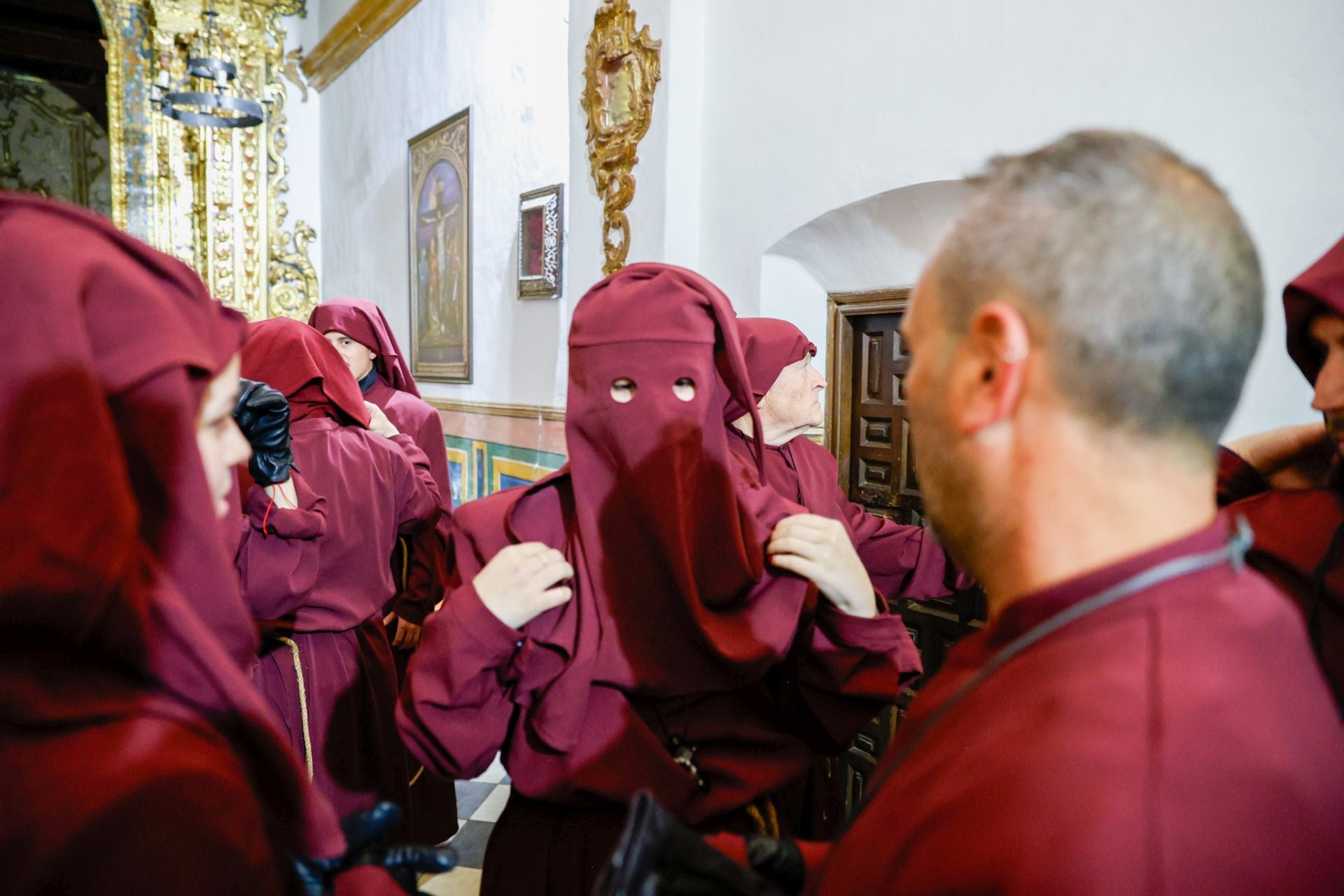 El traslado del Cristo de la Misericordia, en imágenes