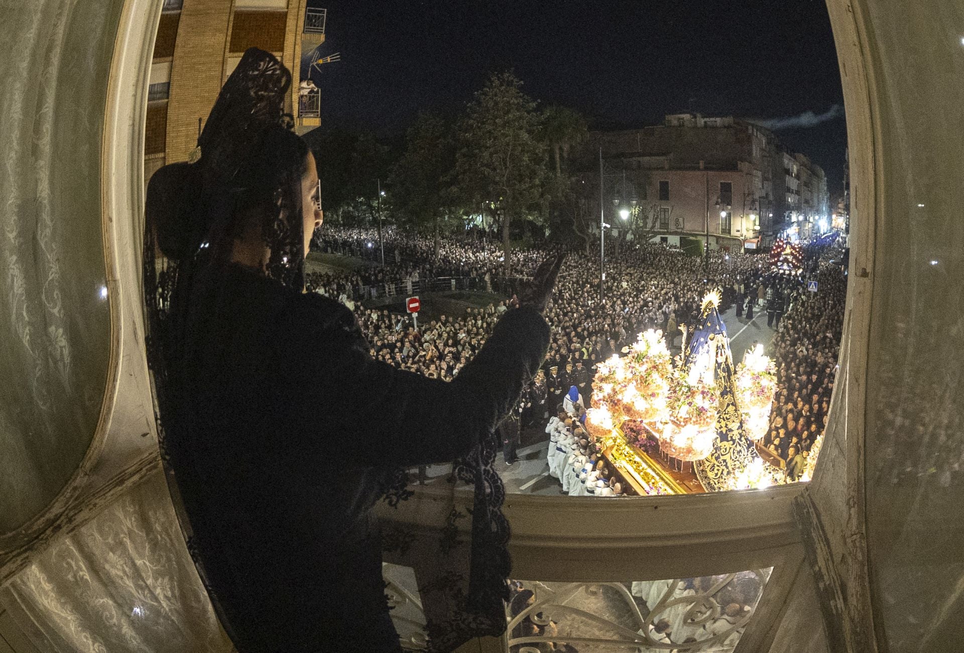 En imágenes, la procesión del Encuentro de Cartagena en Viernes Santo