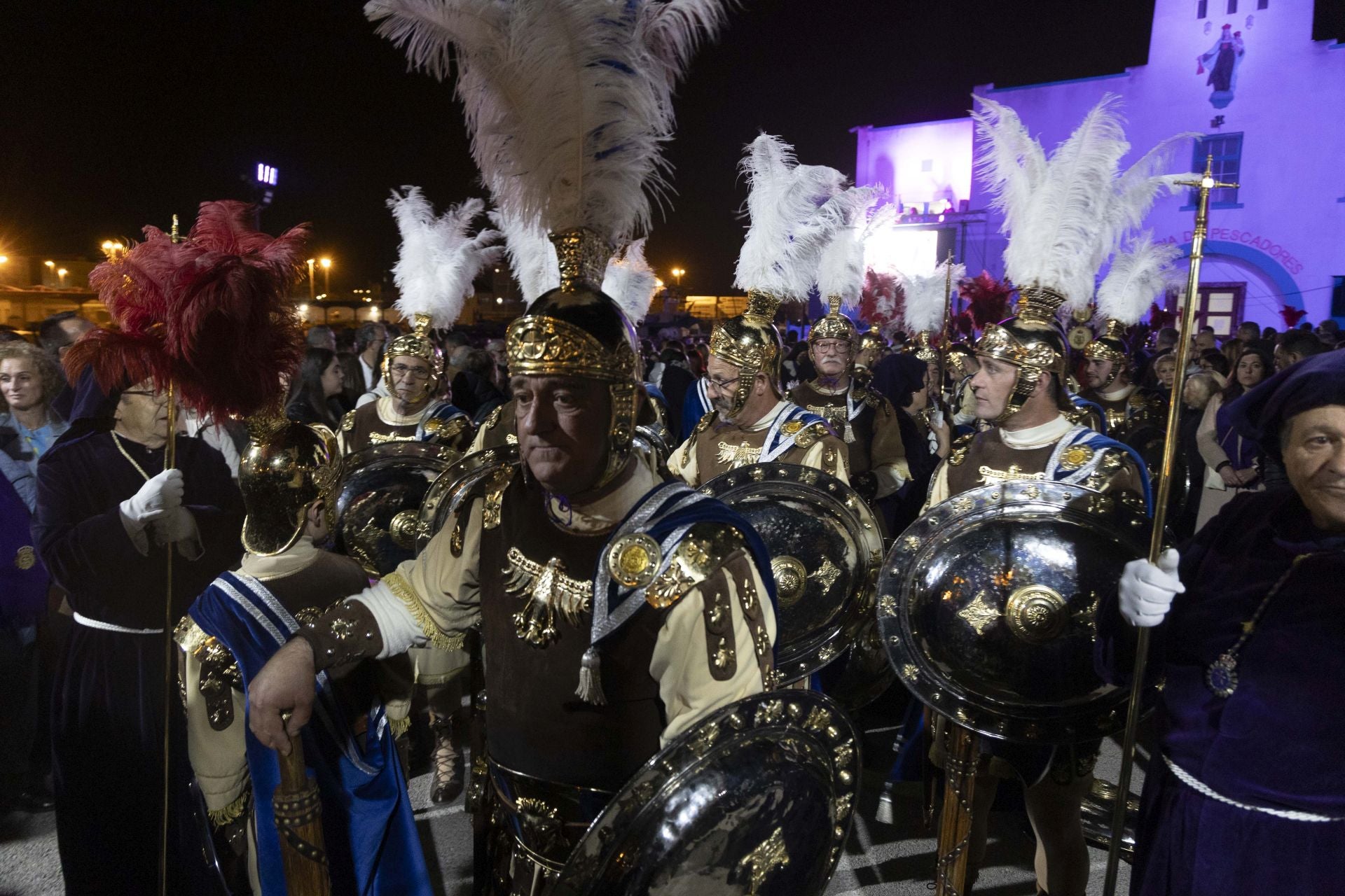 En imágenes, la procesión del Encuentro de Cartagena en Viernes Santo