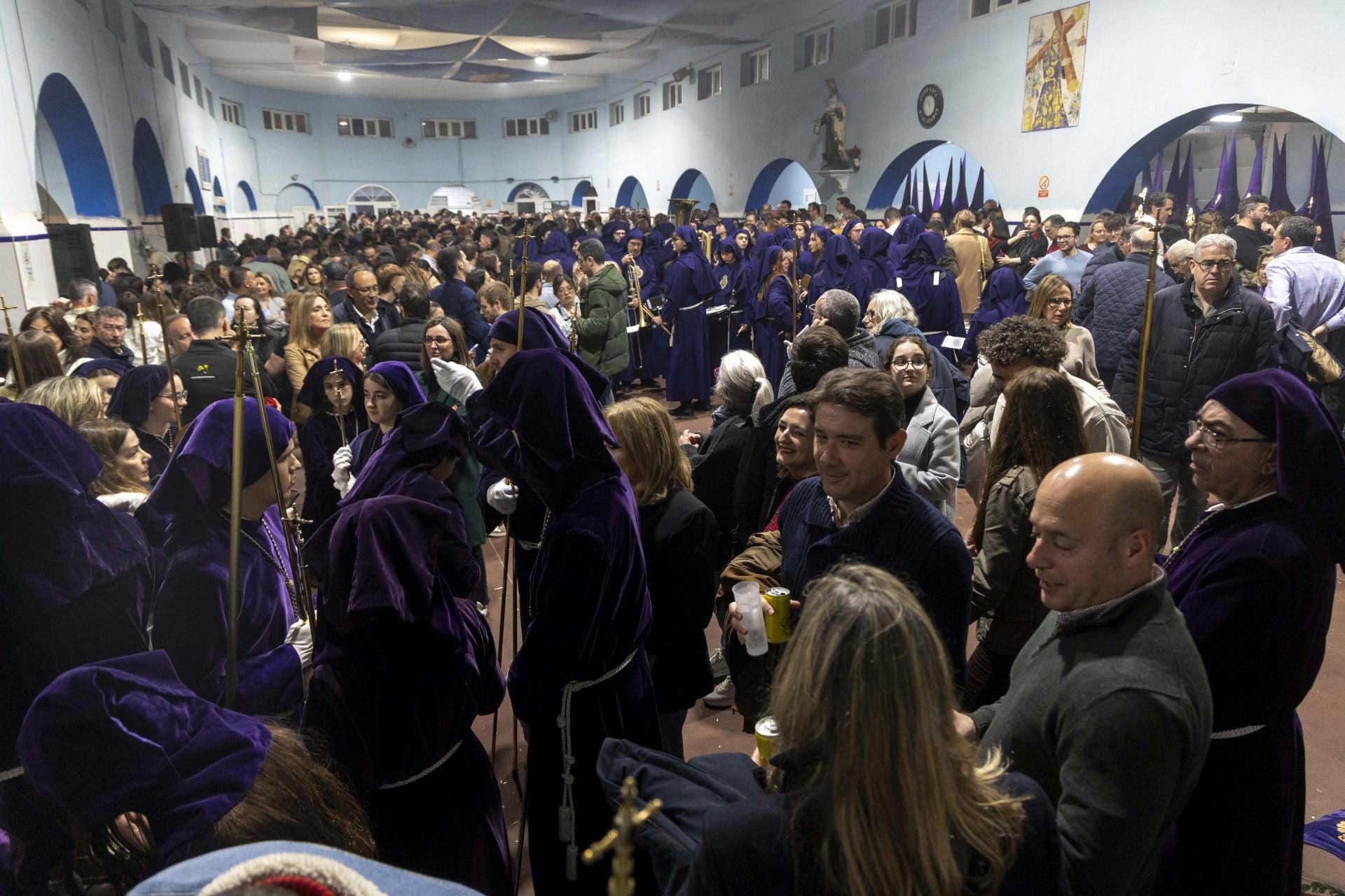 En imágenes, la procesión del Encuentro de Cartagena en Viernes Santo
