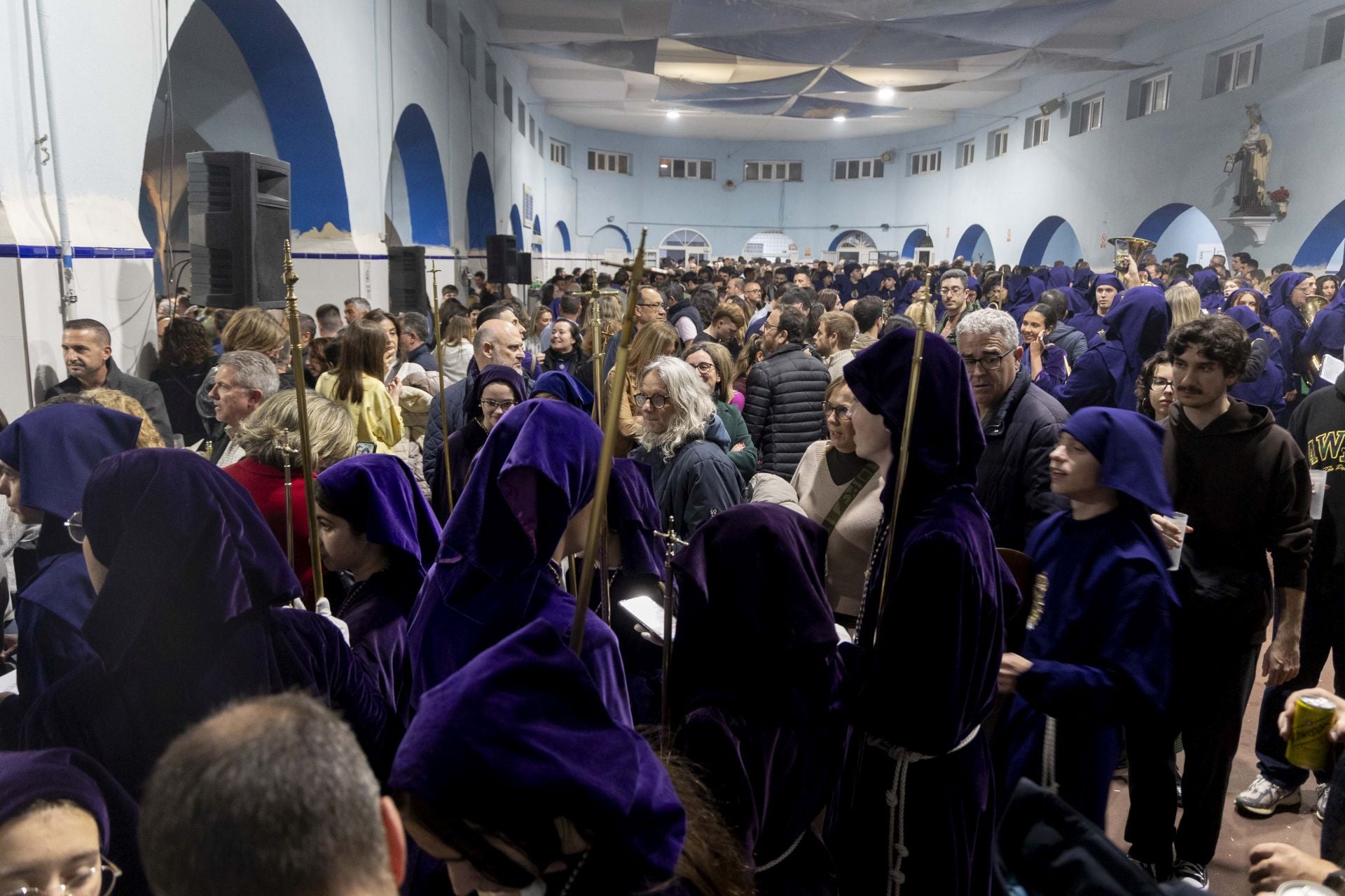En imágenes, la procesión del Encuentro de Cartagena en Viernes Santo