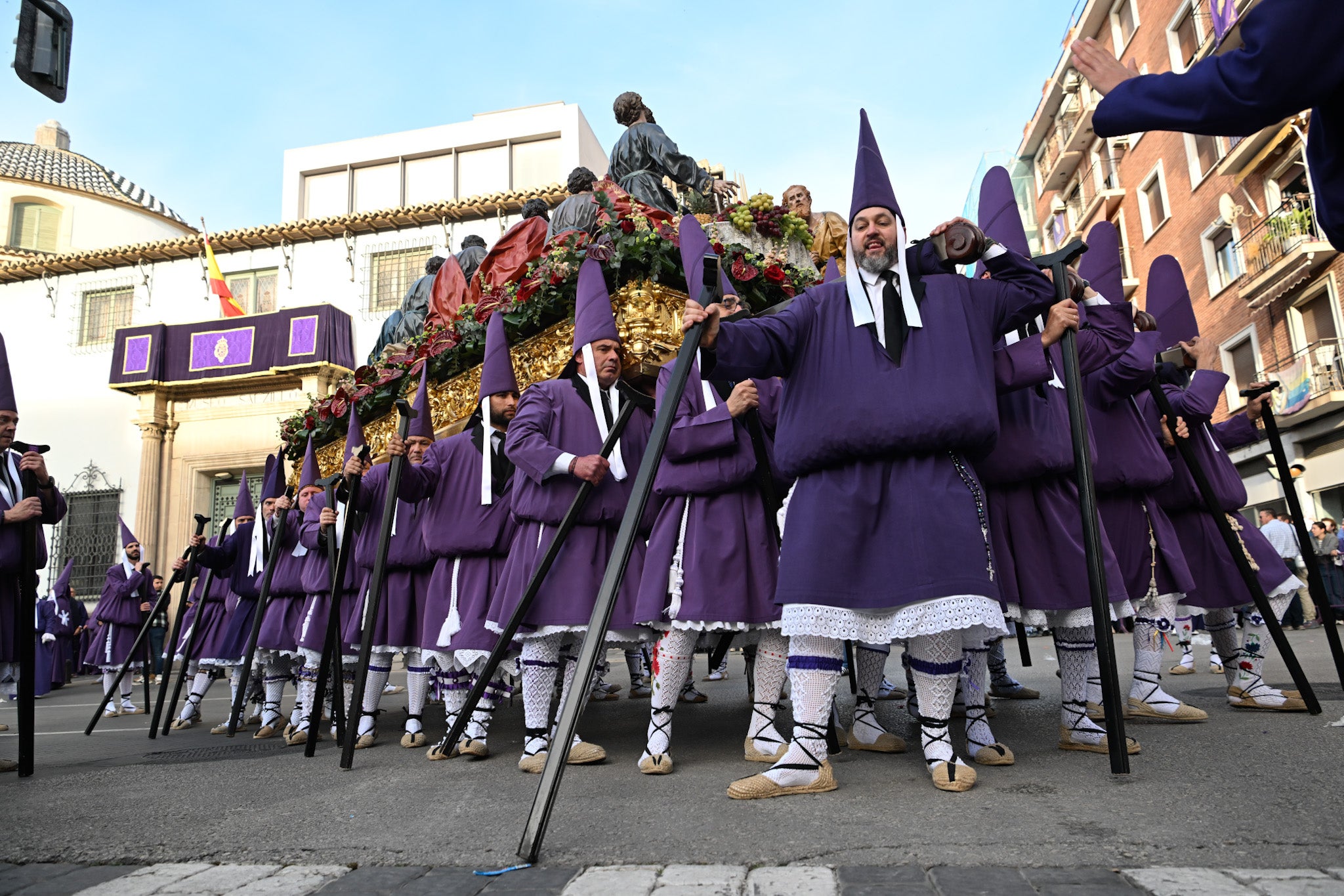 En imágenes, la procesión de los &#039;salzillos&#039; de Viernes Santo en Murcia