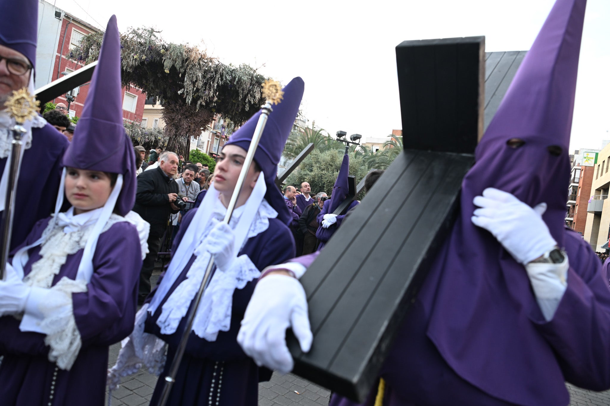 En imágenes, la procesión de los &#039;salzillos&#039; de Viernes Santo en Murcia