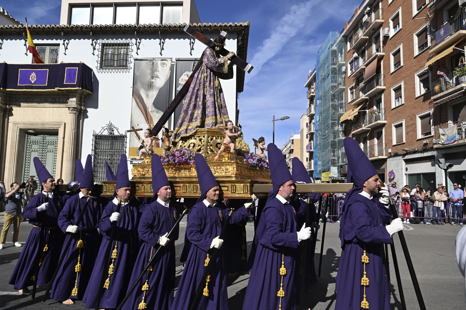 En imágenes, la procesión de los &#039;salzillos&#039; de Viernes Santo en Murcia