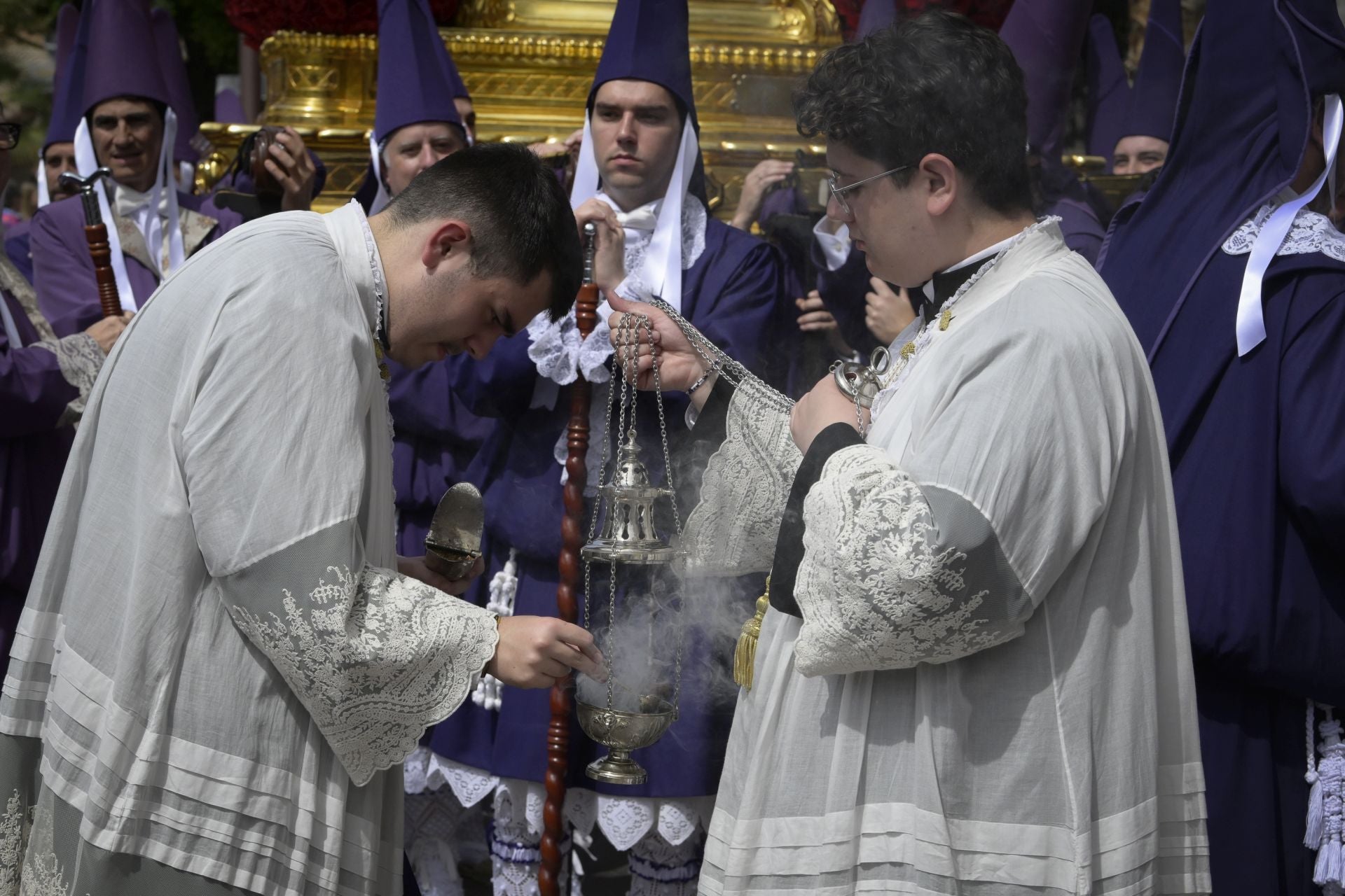 En imágenes, los mejores detalles de la procesión en Murcia de Viernes Santo, los &#039;salzillos&#039;