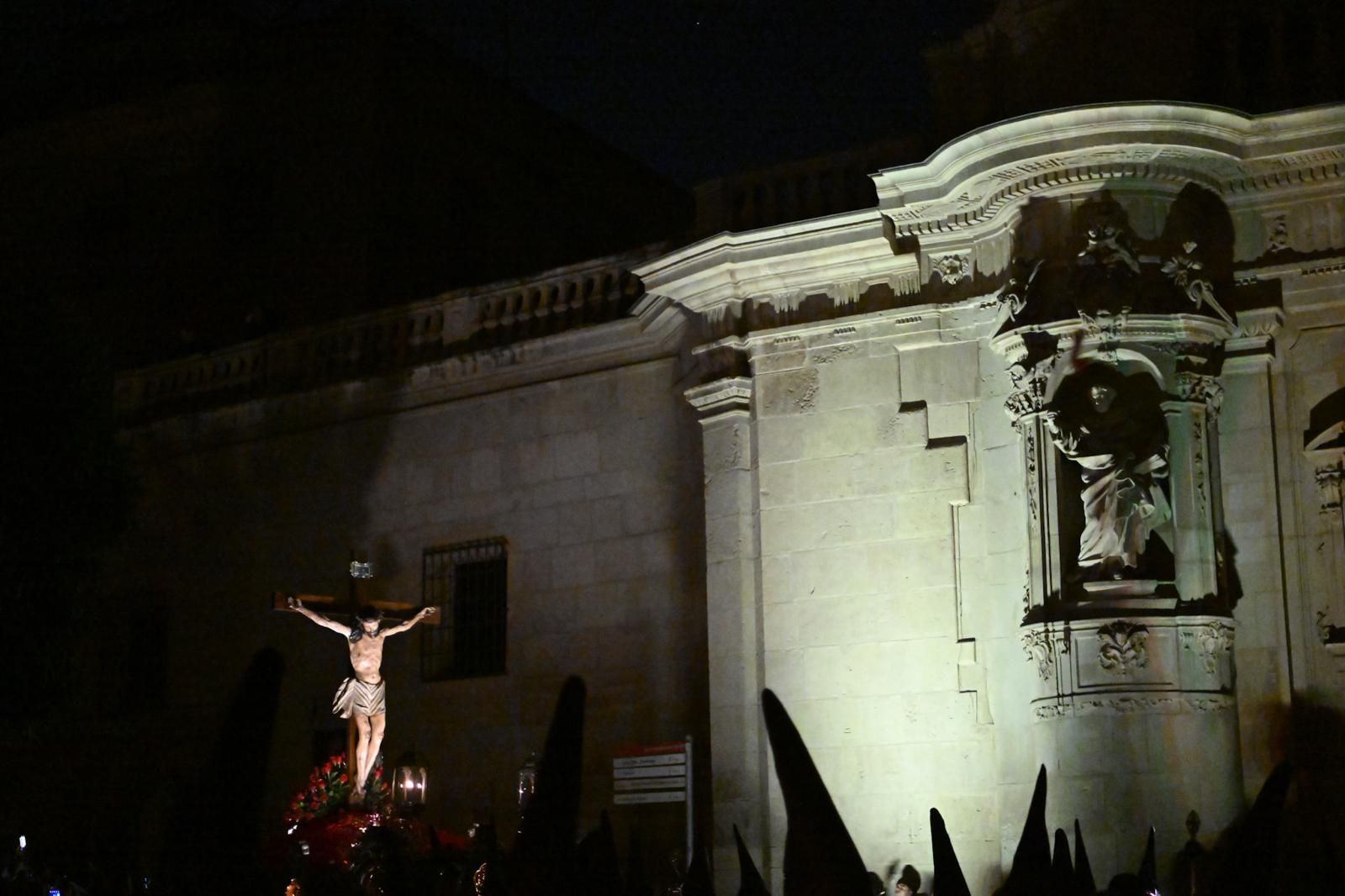 La procesión del Silencio en Murcia, en imágenes