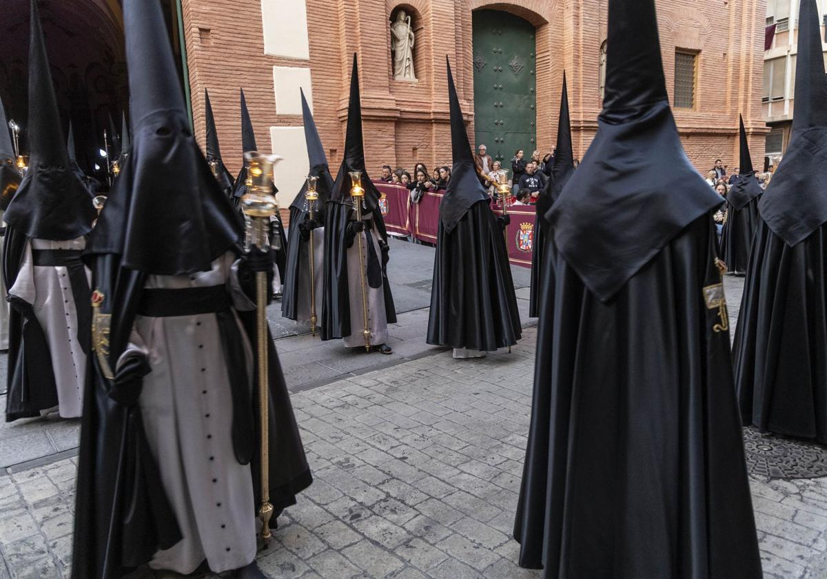 Las imágenes de los cortejos californios del Jueves Santo en Cartagena