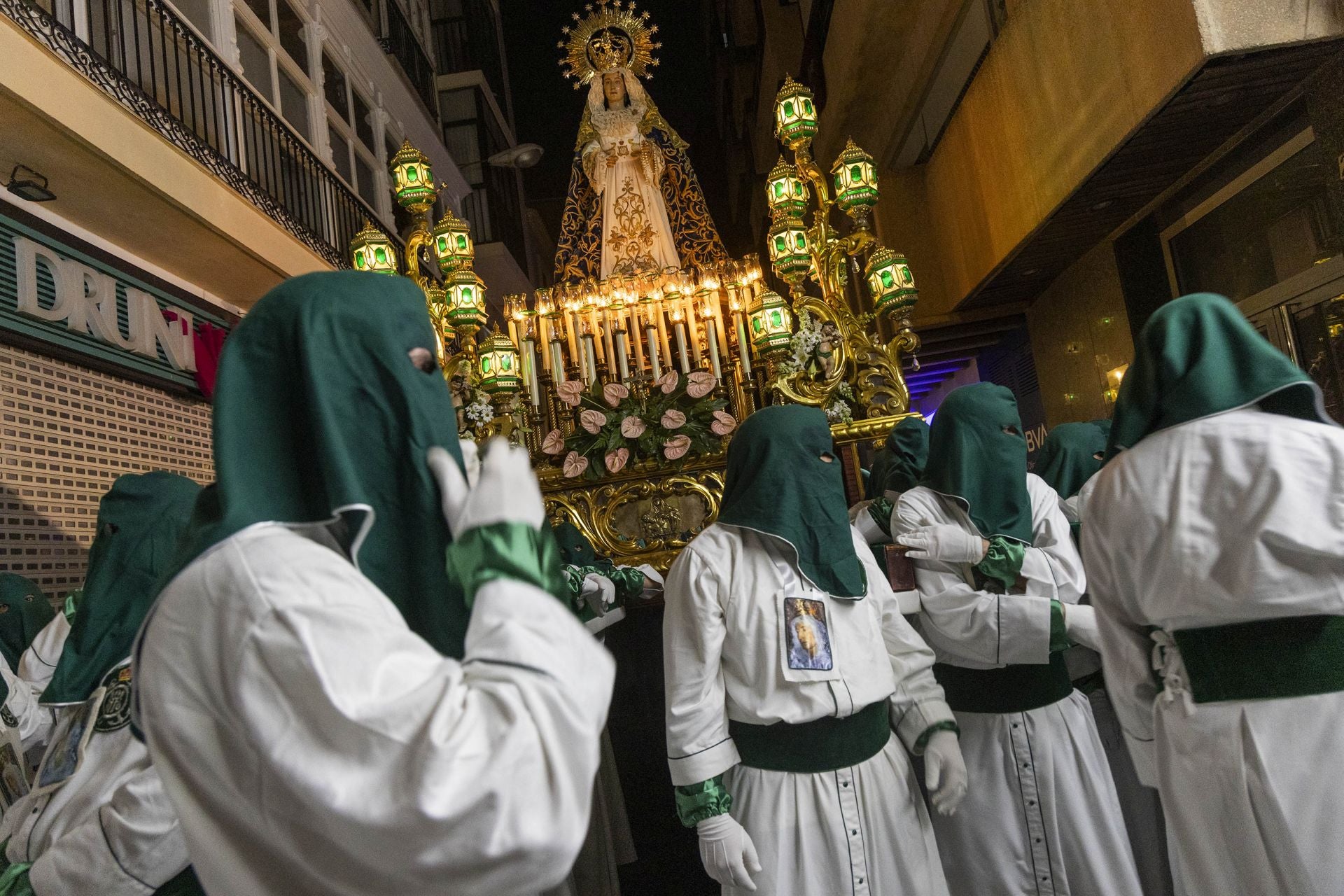 Las imágenes de los cortejos californios del Jueves Santo en Cartagena