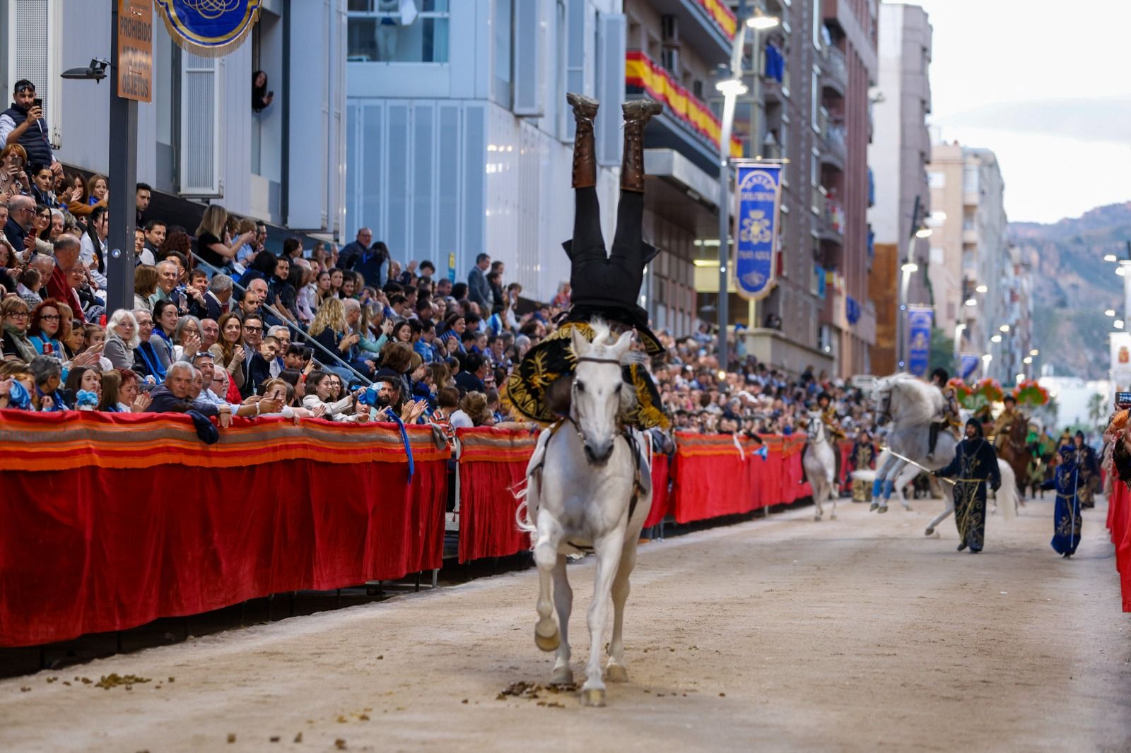 Las imágenes del cortejo bíblico de Jueves Santo en Lorca