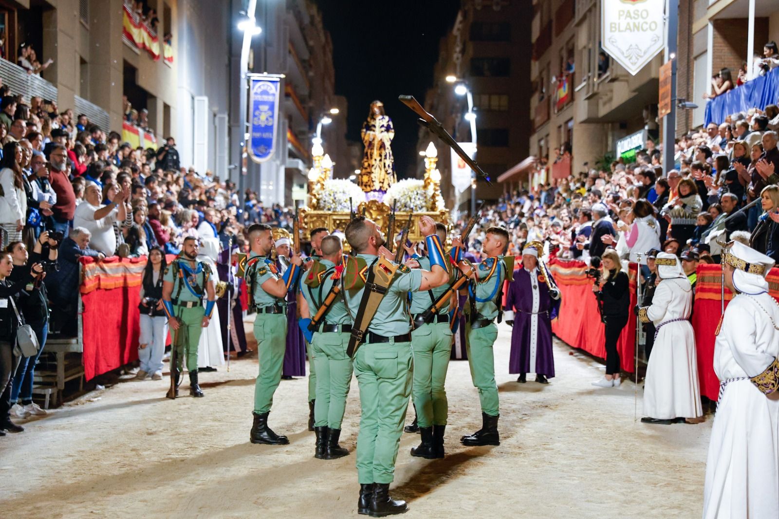 Las imágenes del cortejo bíblico de Jueves Santo en Lorca