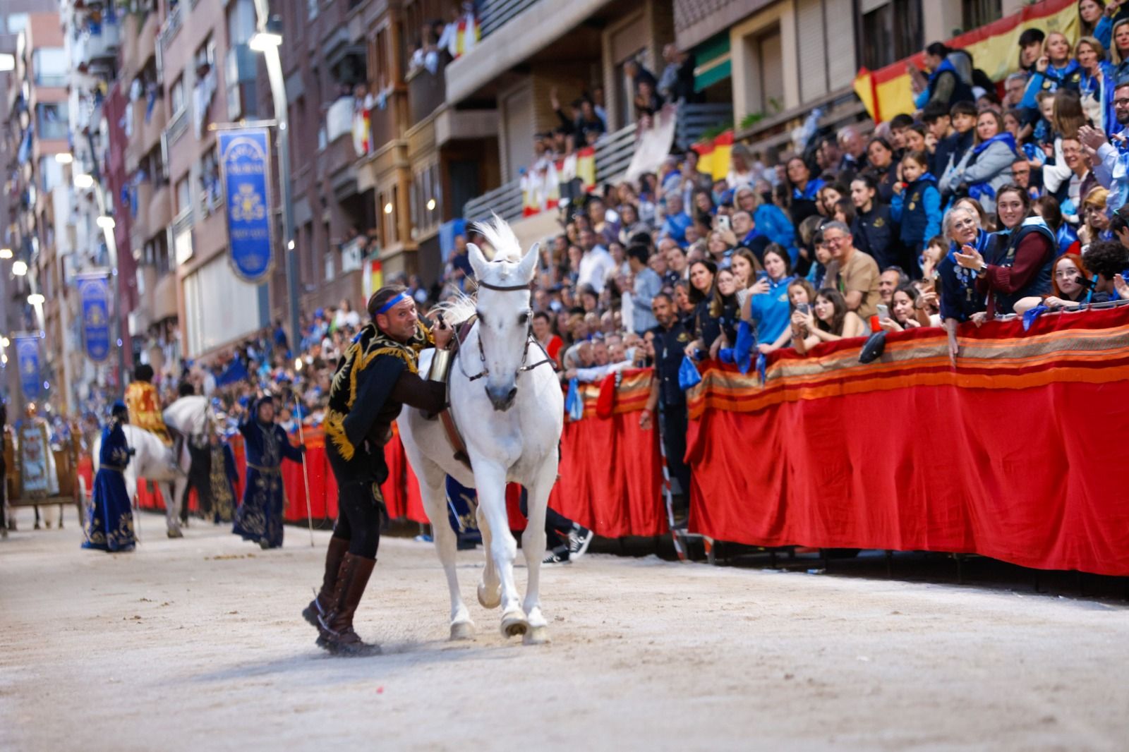 Las imágenes del cortejo bíblico de Jueves Santo en Lorca
