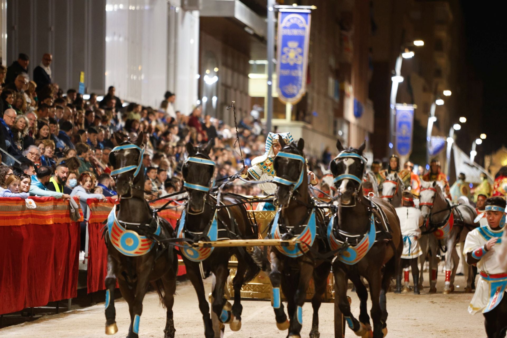 Las imágenes del cortejo bíblico de Jueves Santo en Lorca