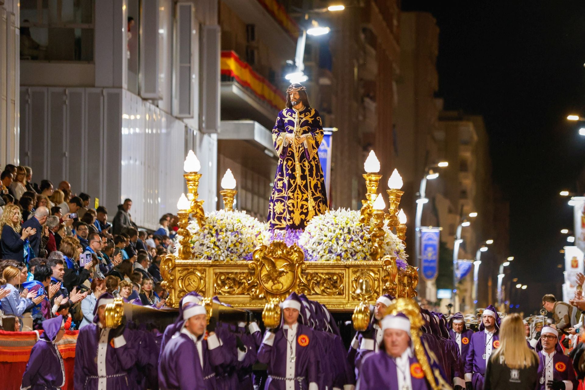 Las imágenes del cortejo bíblico de Jueves Santo en Lorca