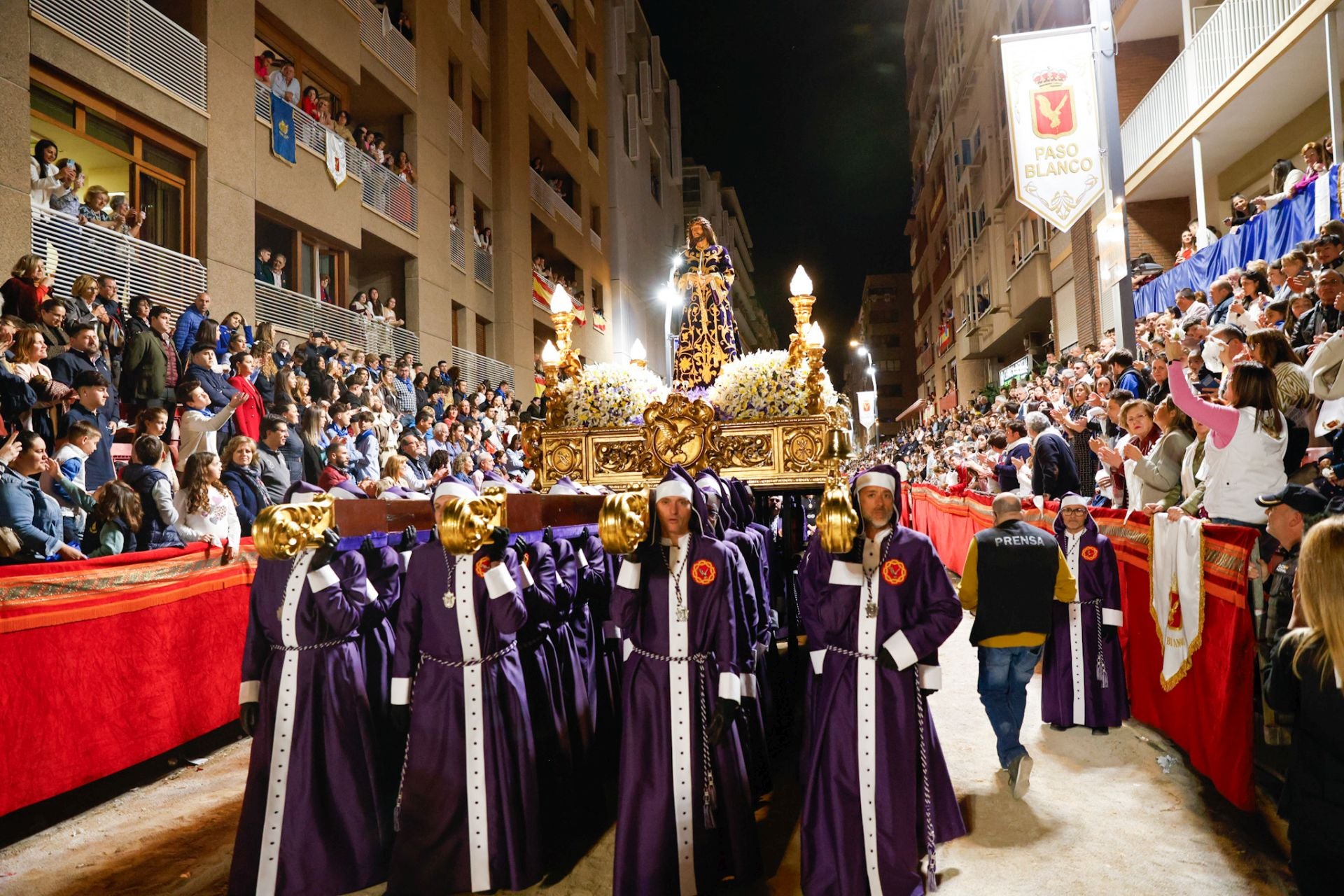 Las imágenes del cortejo bíblico de Jueves Santo en Lorca