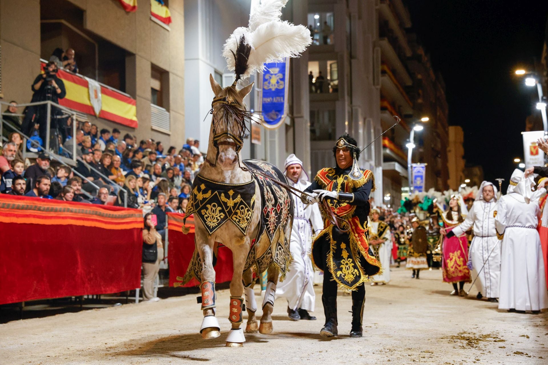 Las imágenes del cortejo bíblico de Jueves Santo en Lorca