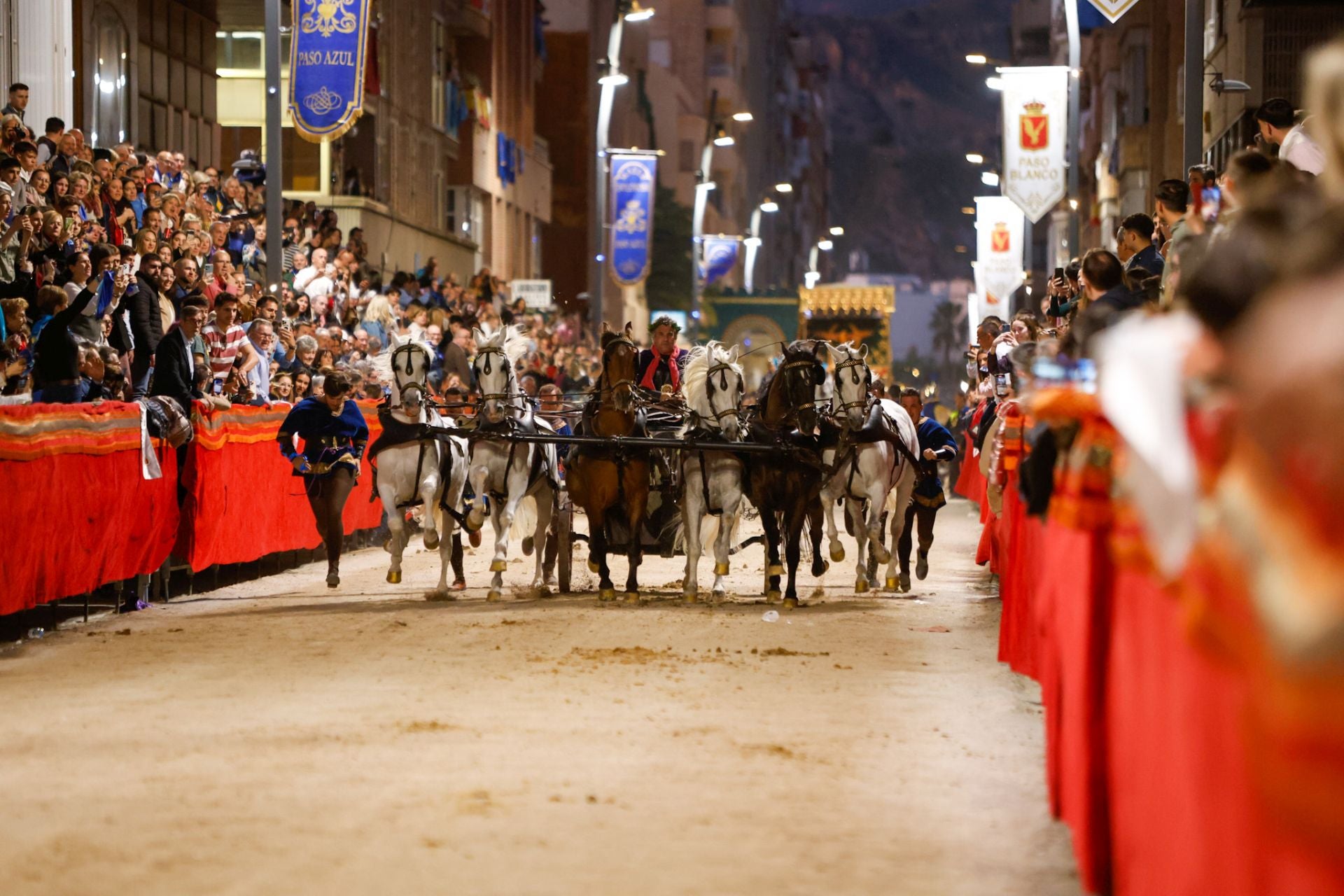 Las imágenes del cortejo bíblico de Jueves Santo en Lorca