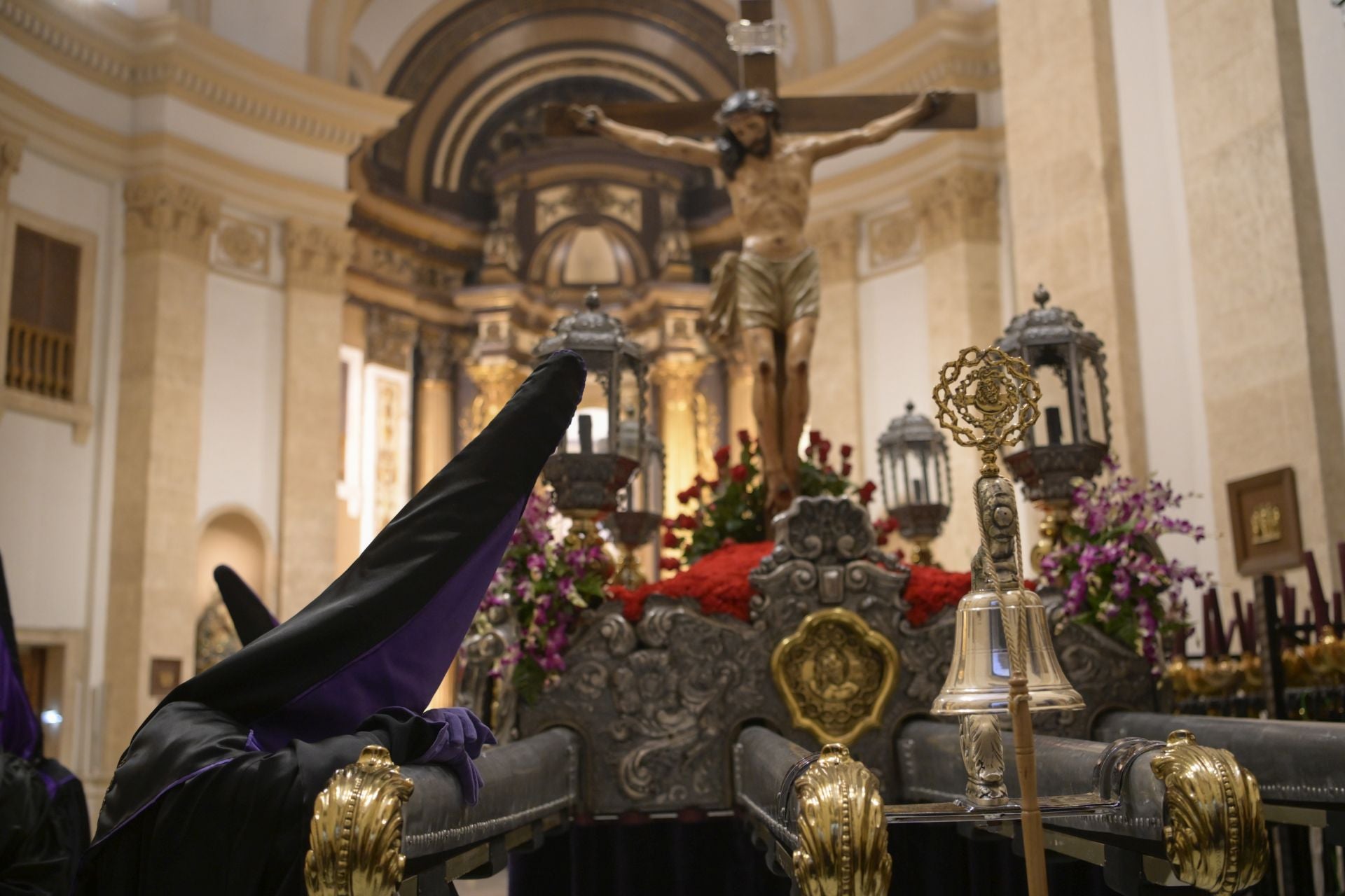 La procesión del Silencio en Murcia, en imágenes