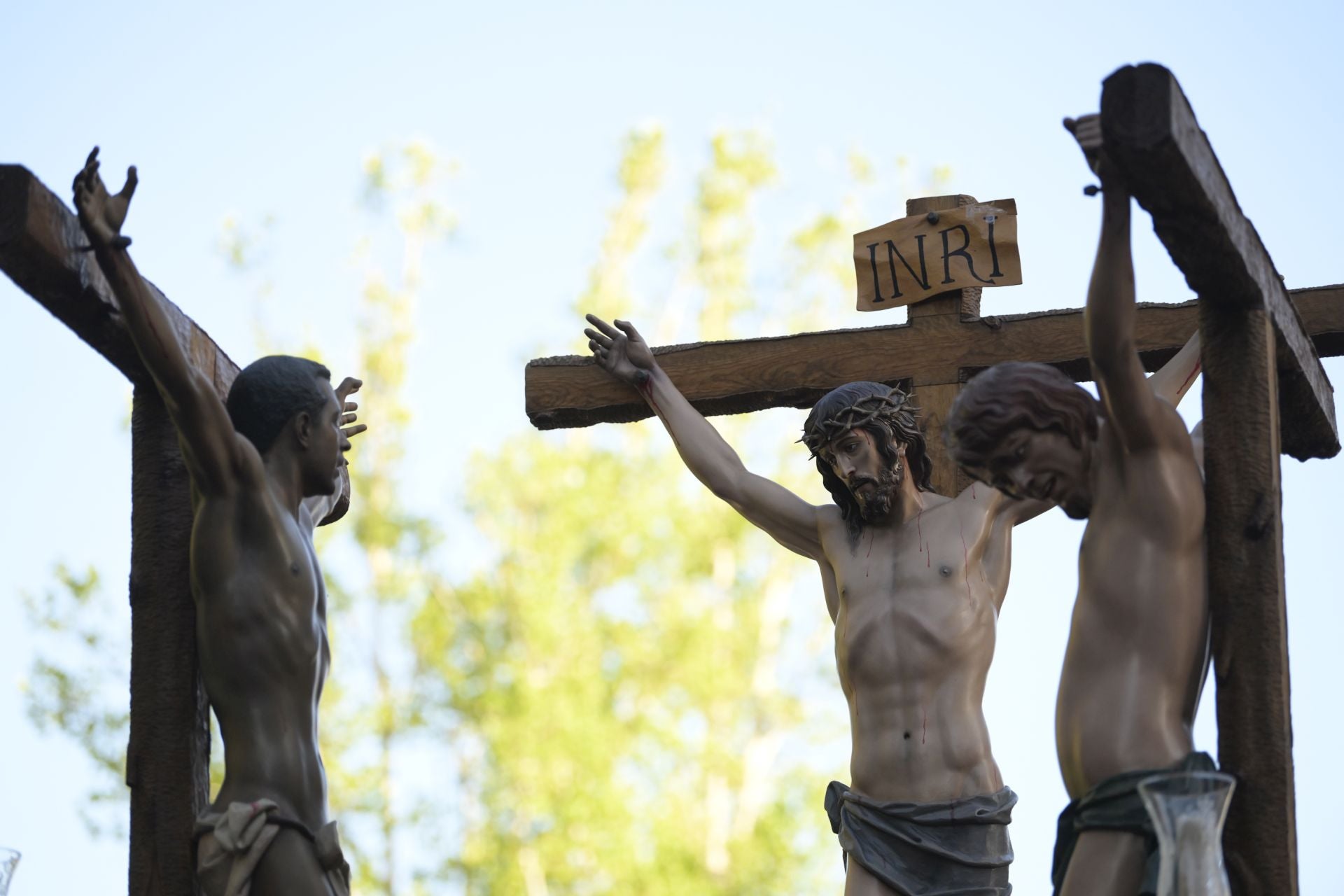 La procesión de la Soledad del Calvario en Murcia, en imágenes
