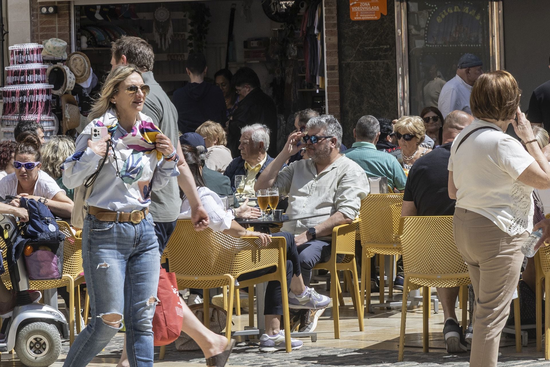 Las imágenes de los turistas en Cartagena