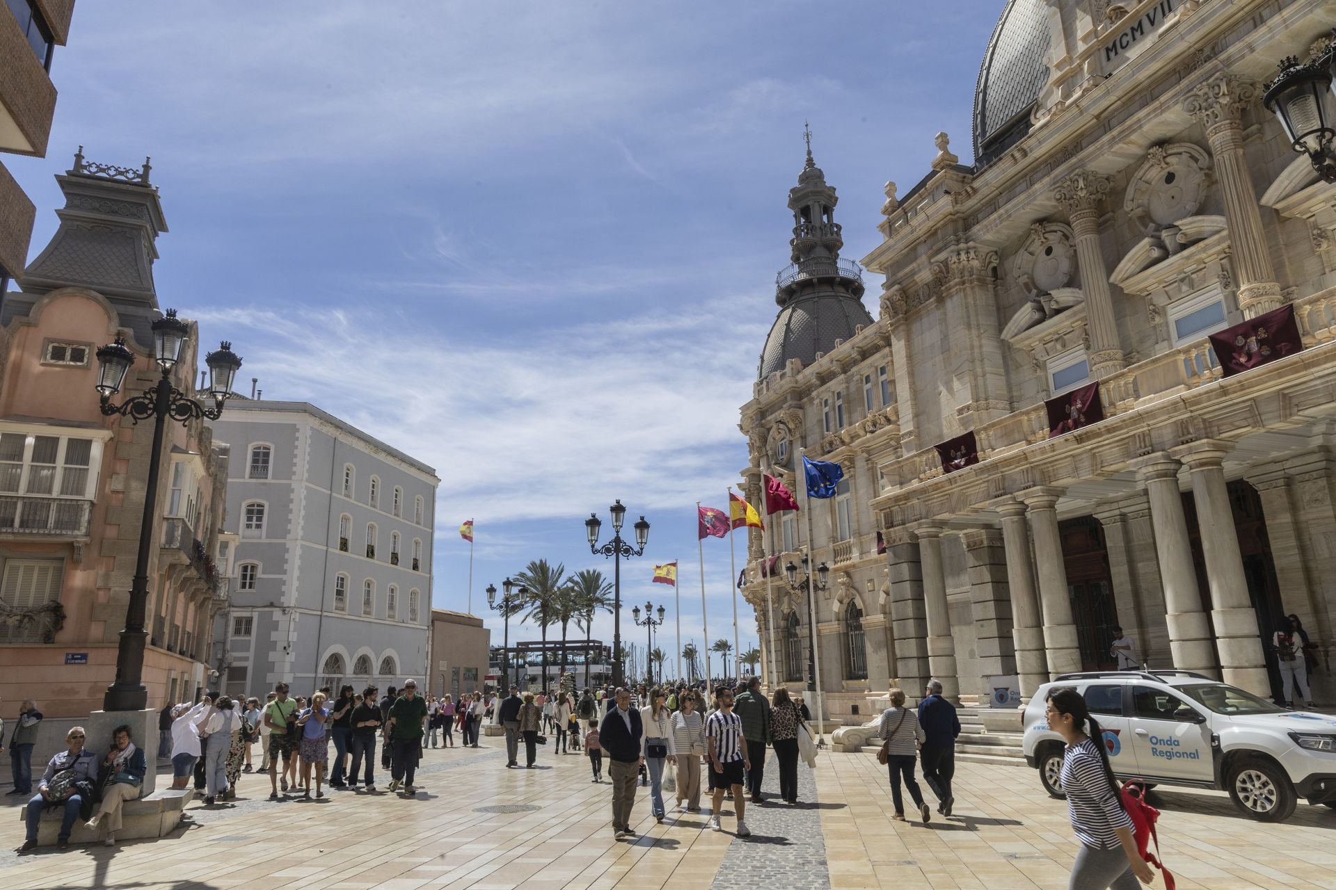 Las imágenes de los turistas en Cartagena