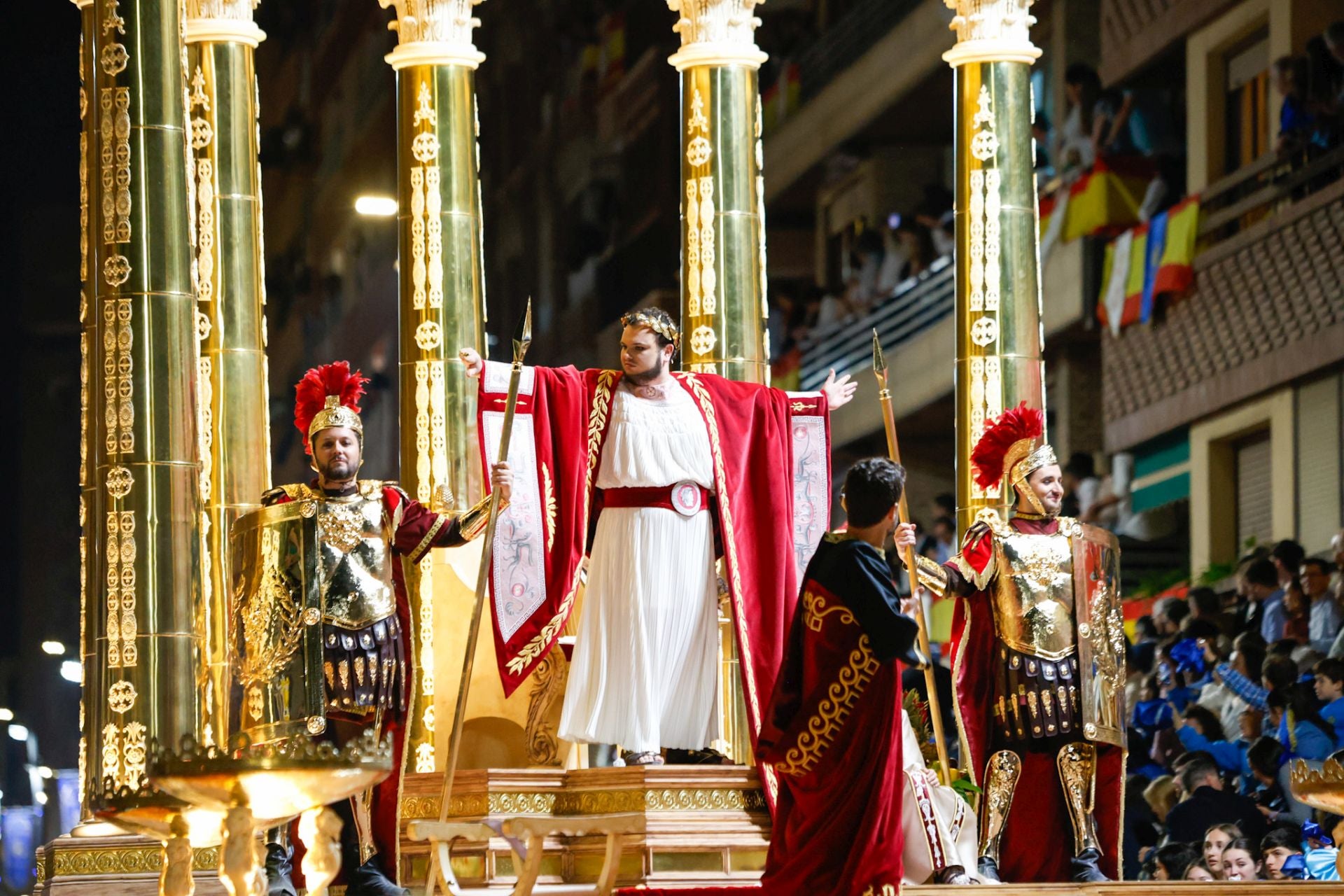 La procesión del Viernes Santo de Lorca, en imágenes