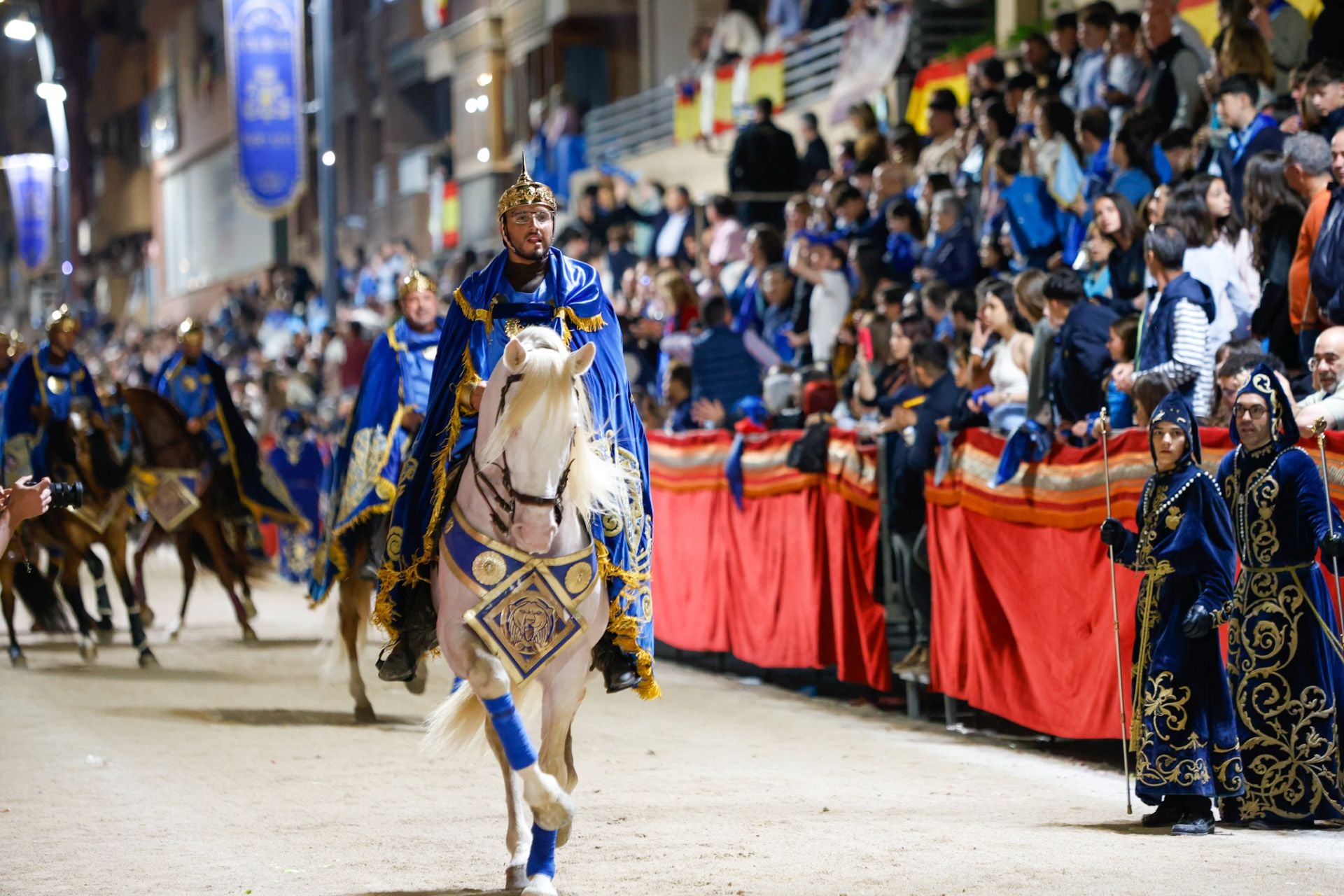 La procesión del Viernes Santo de Lorca, en imágenes