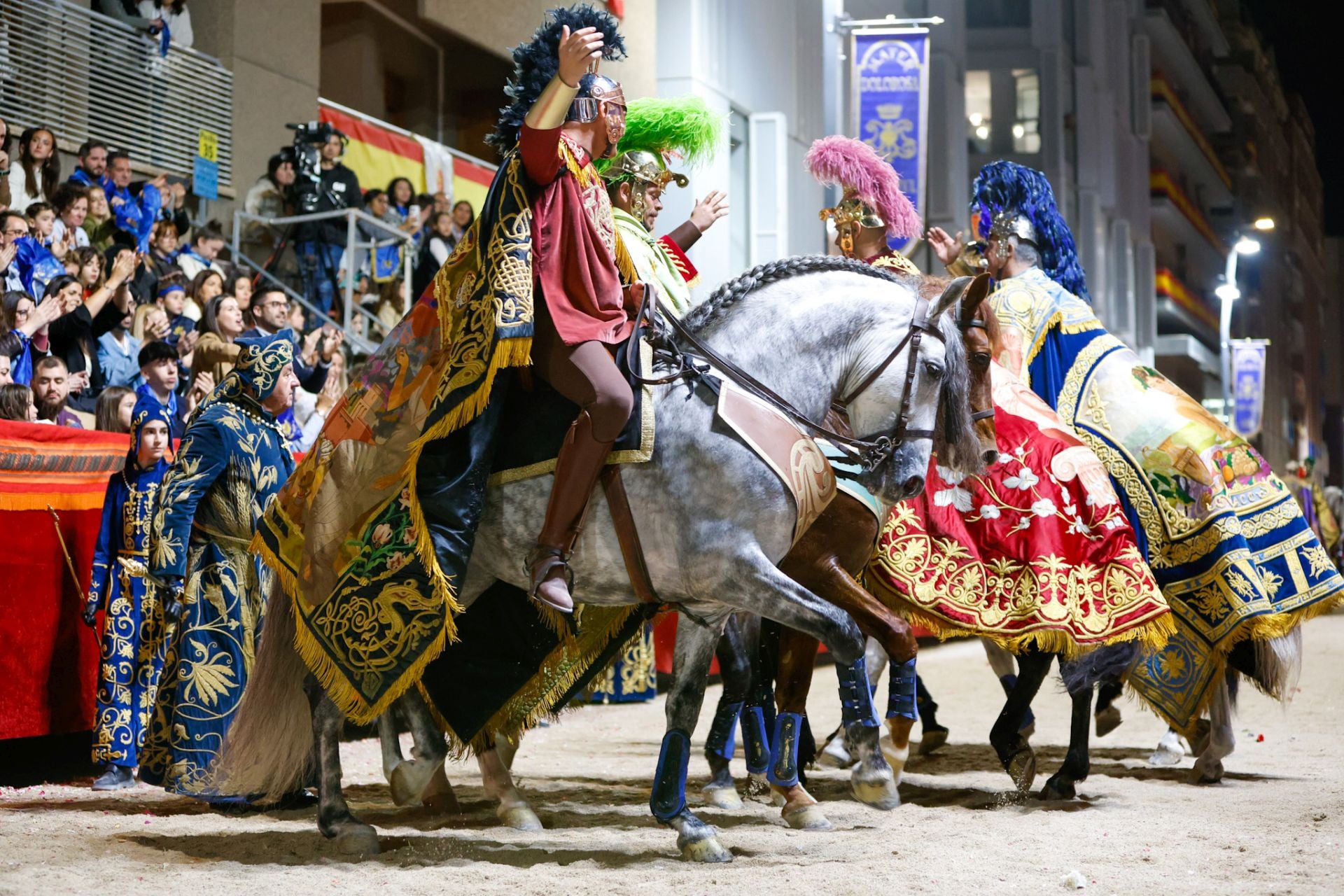 La procesión del Viernes Santo de Lorca, en imágenes