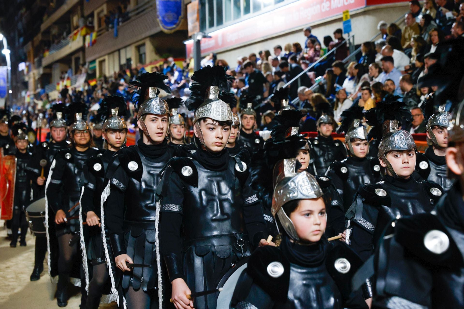 La procesión del Viernes Santo de Lorca, en imágenes