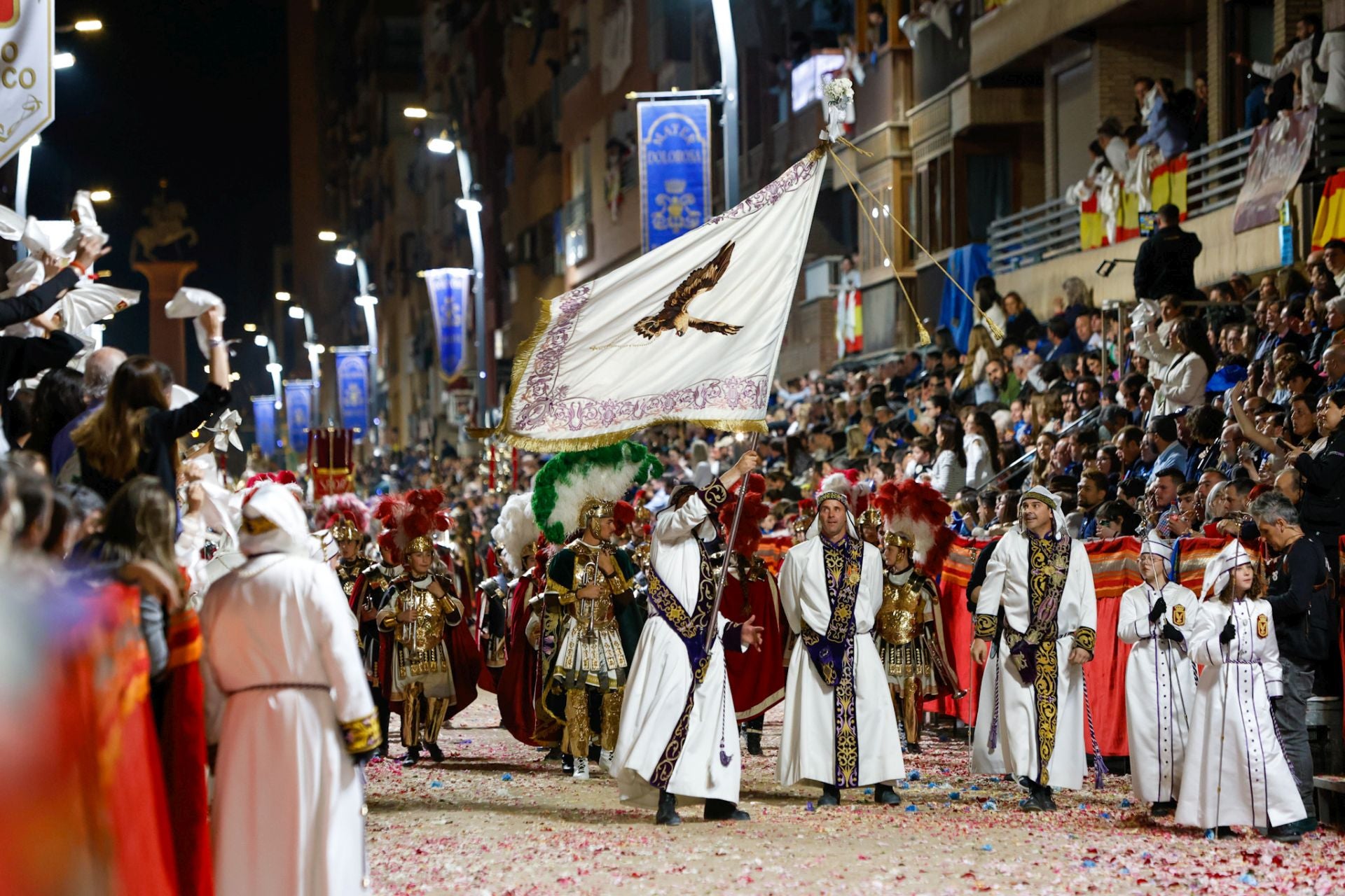 La procesión del Viernes Santo de Lorca, en imágenes
