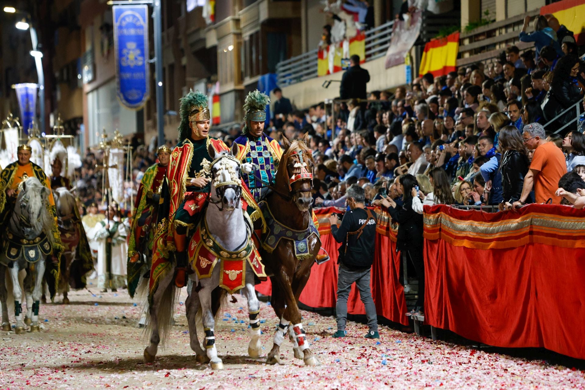 La procesión del Viernes Santo de Lorca, en imágenes
