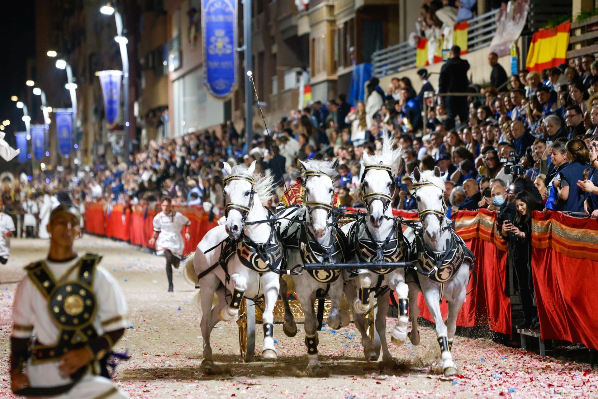 La procesión del Viernes Santo de Lorca, en imágenes