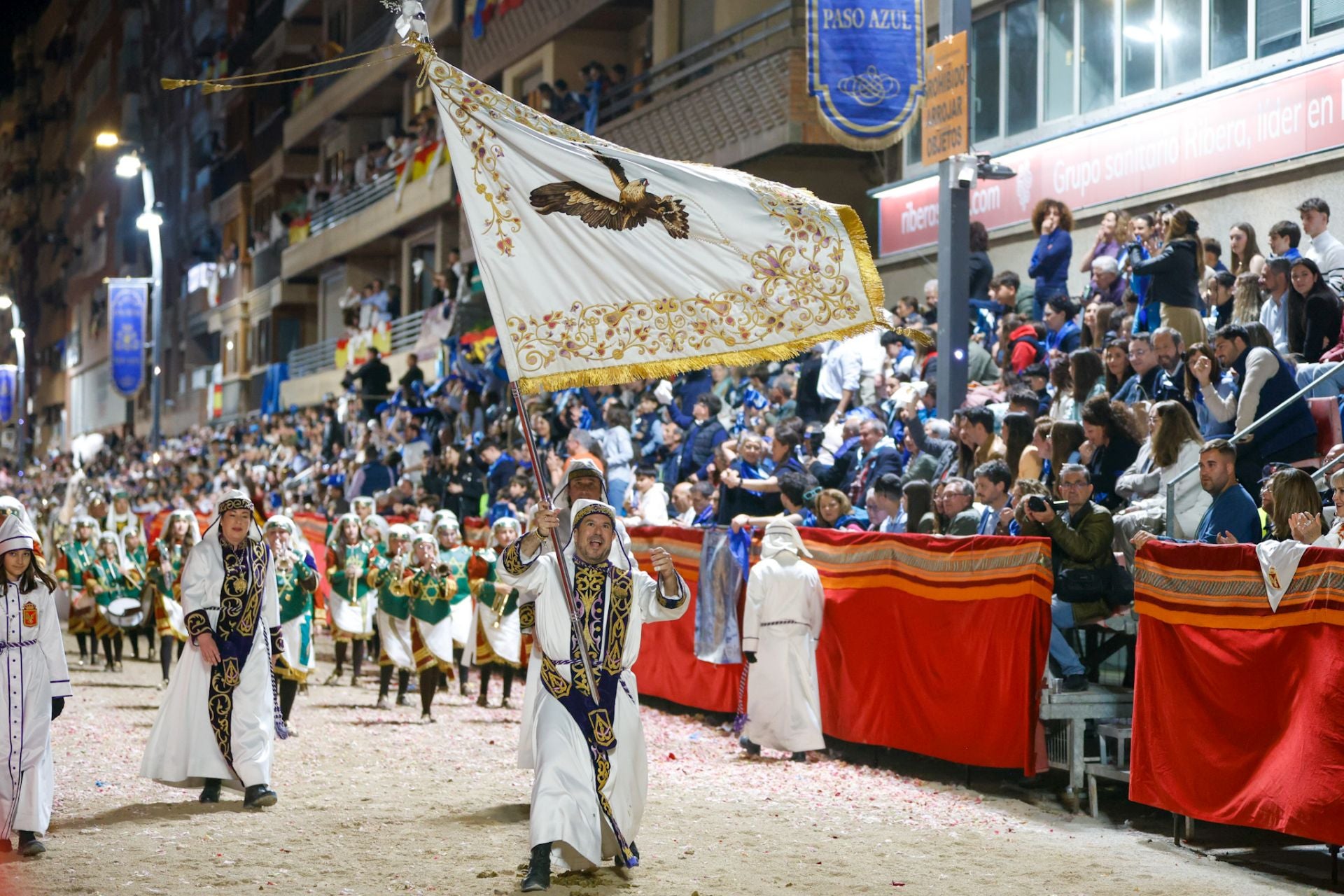 La procesión del Viernes Santo de Lorca, en imágenes