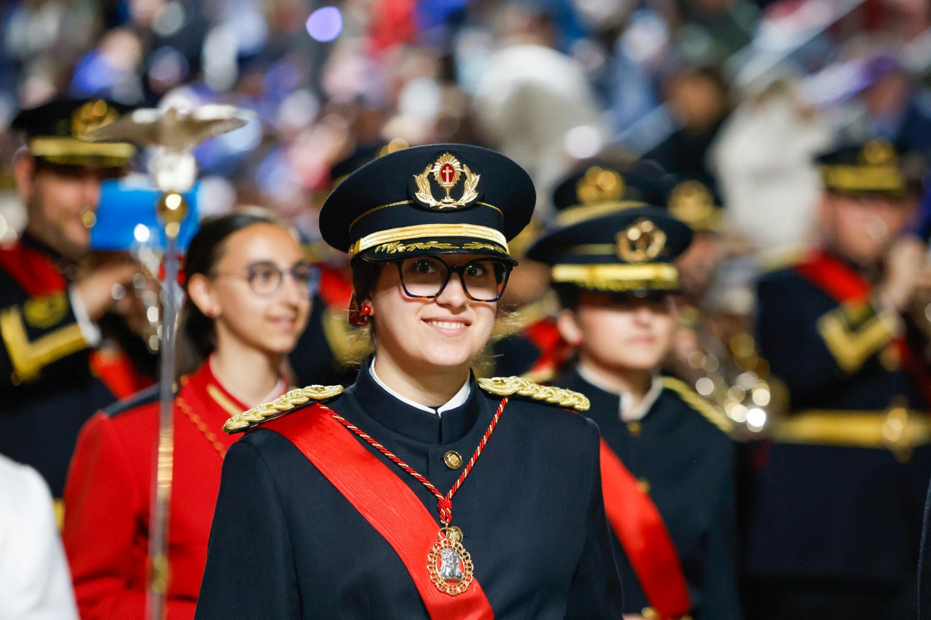 La procesión del Viernes Santo de Lorca, en imágenes