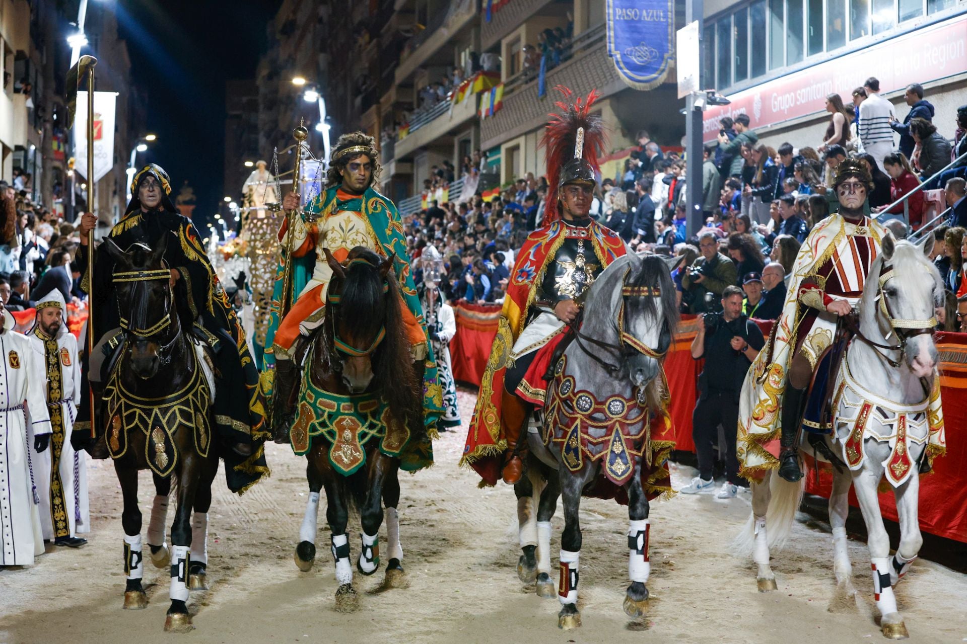 La procesión del Viernes Santo de Lorca, en imágenes