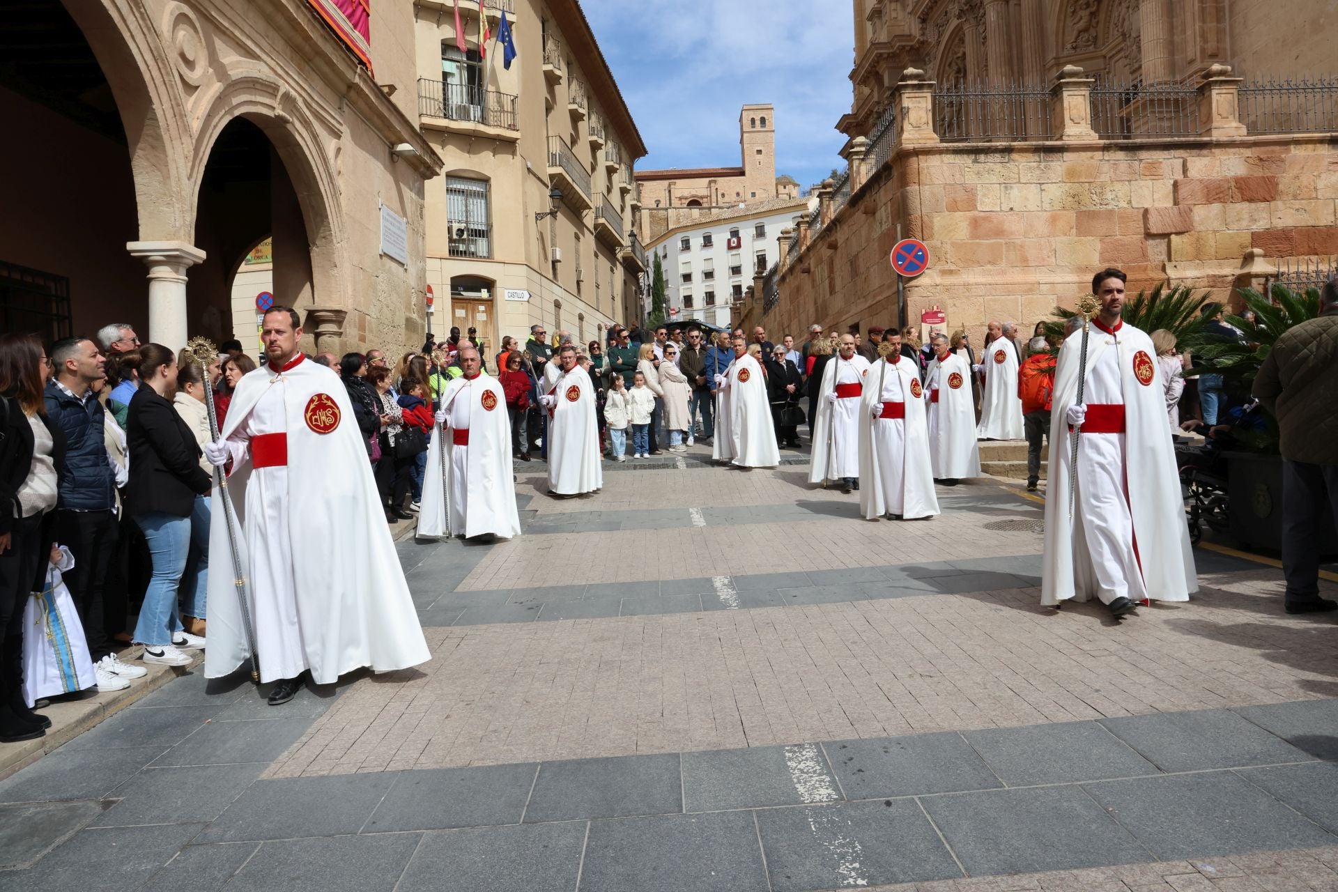En imágenes, la procesión del Domingo de Resurrección en Lorca