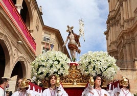 En imágenes, la procesión del Domingo de Resurrección en Lorca