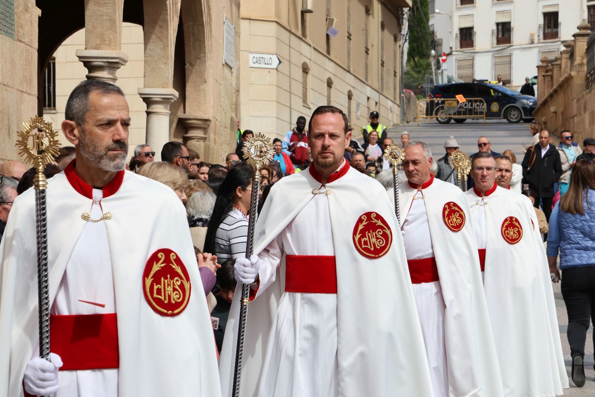 En imágenes, la procesión del Domingo de Resurrección en Lorca