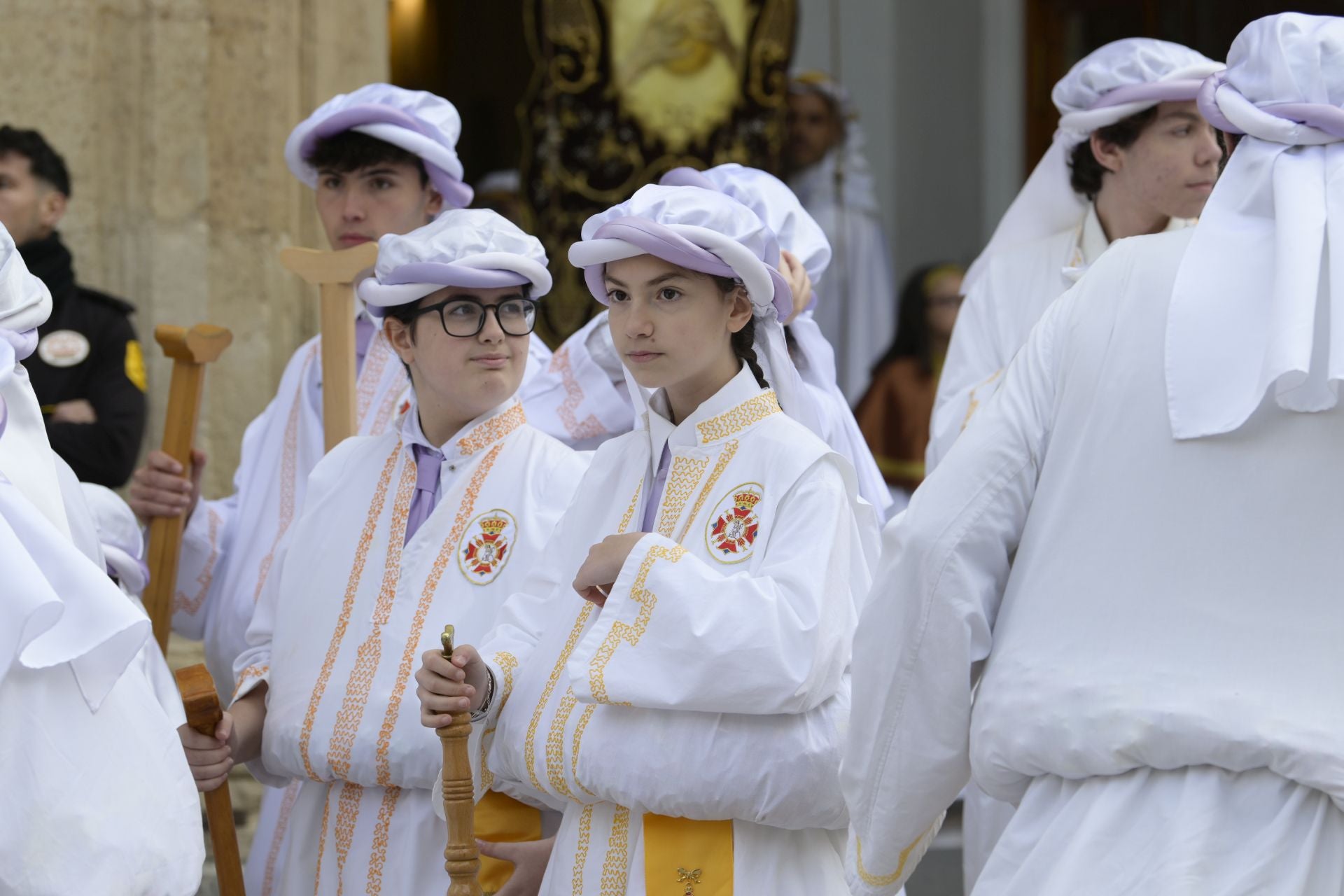 En imágenes, el Resucitado sortea la lluvia en Murcia y cierra la Semana Santa