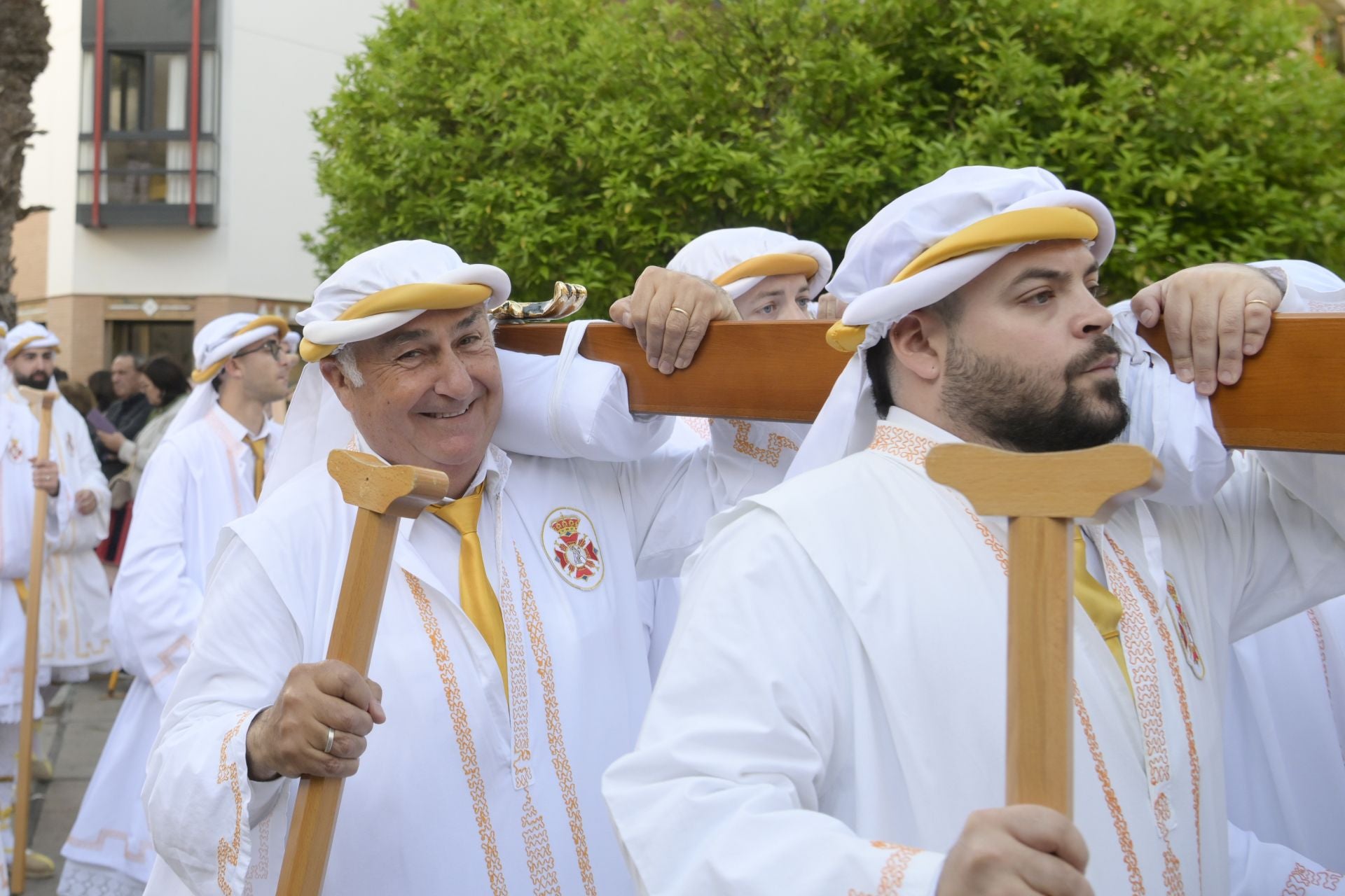 En imágenes, el Resucitado sortea la lluvia en Murcia y cierra la Semana Santa