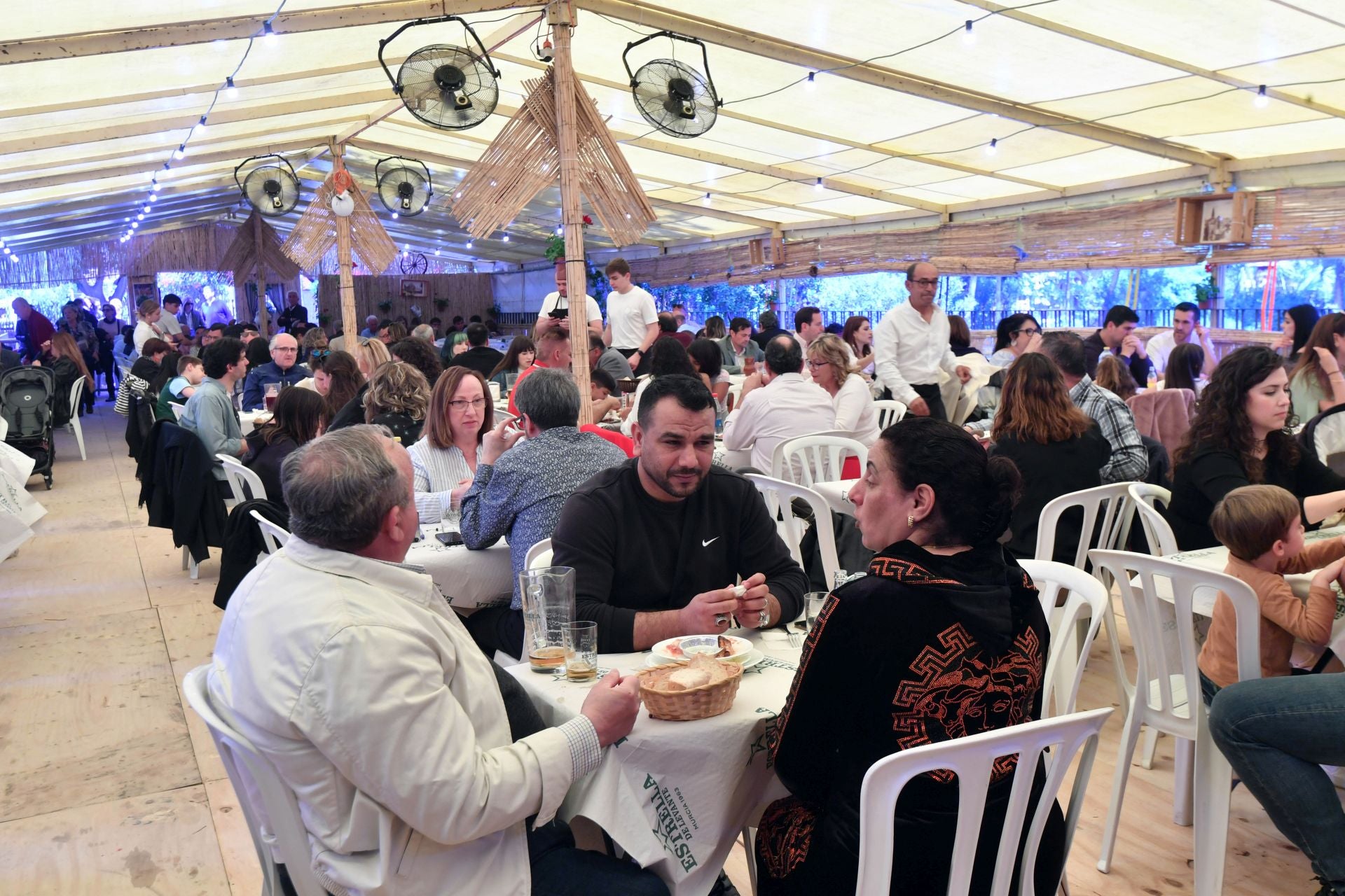 Las imágenes de la apertura de las barracas en Murcia
