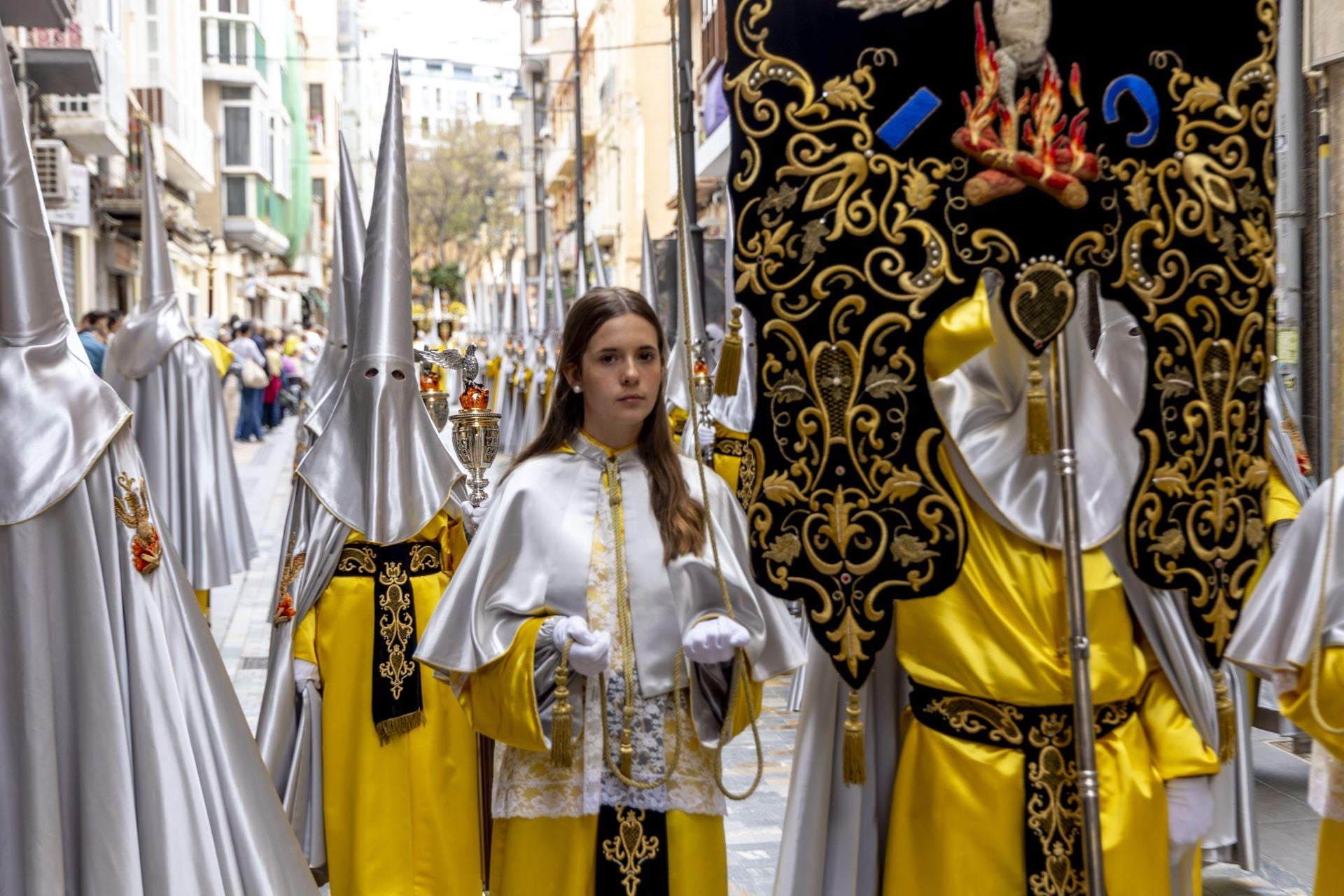 En imágenes, procesión del Domingo de Resurrección en Cartagena