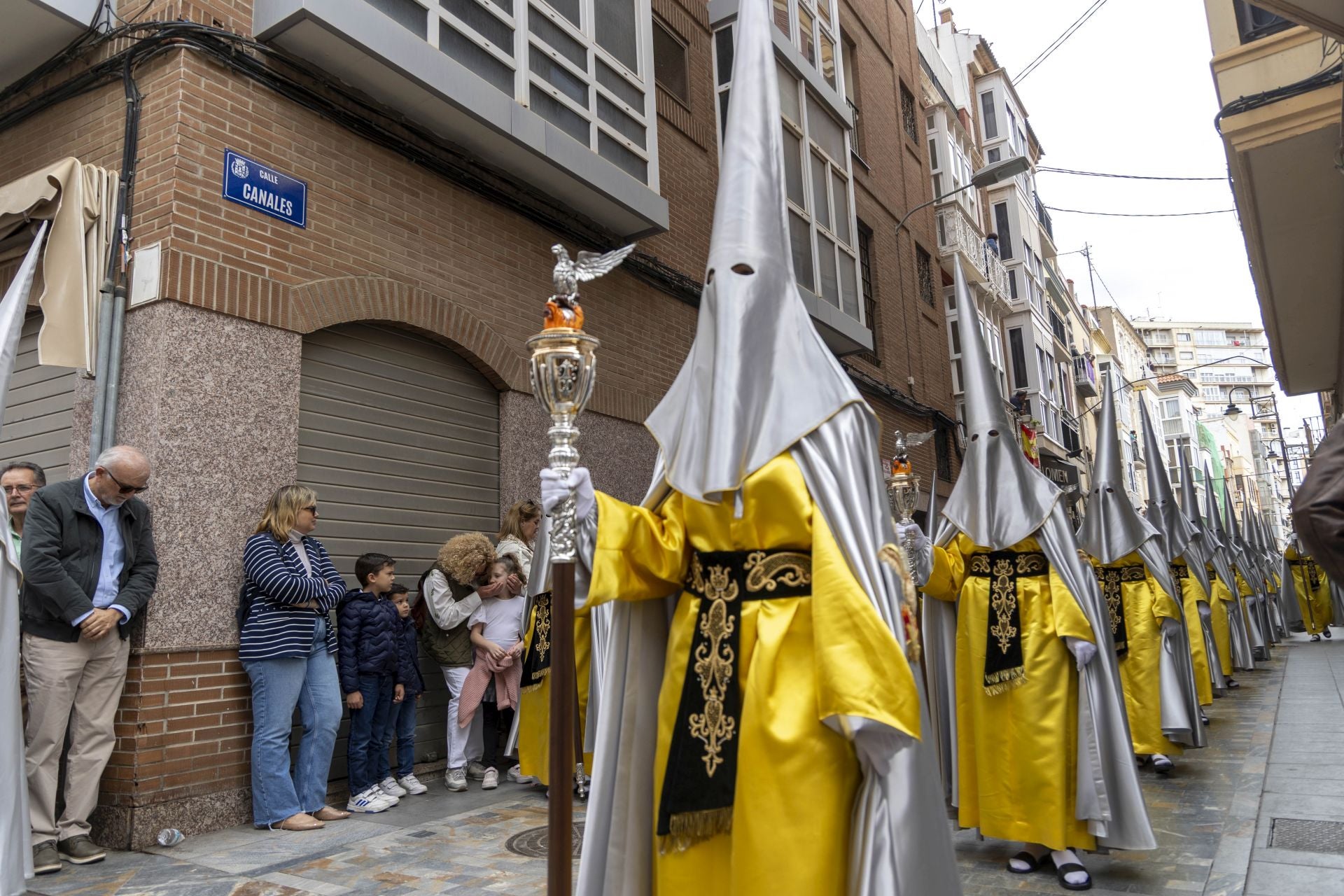 En imágenes, procesión del Domingo de Resurrección en Cartagena
