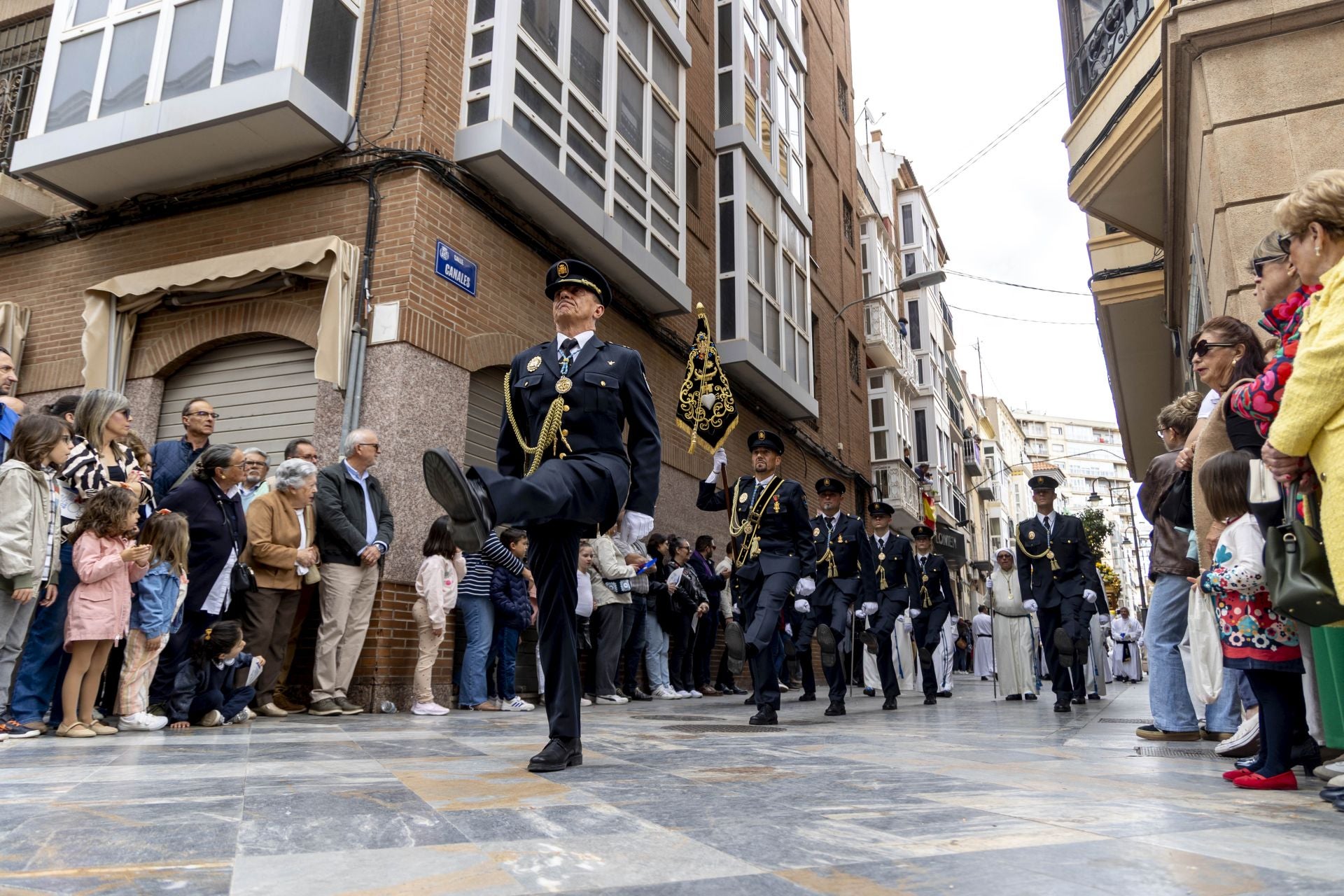 En imágenes, procesión del Domingo de Resurrección en Cartagena