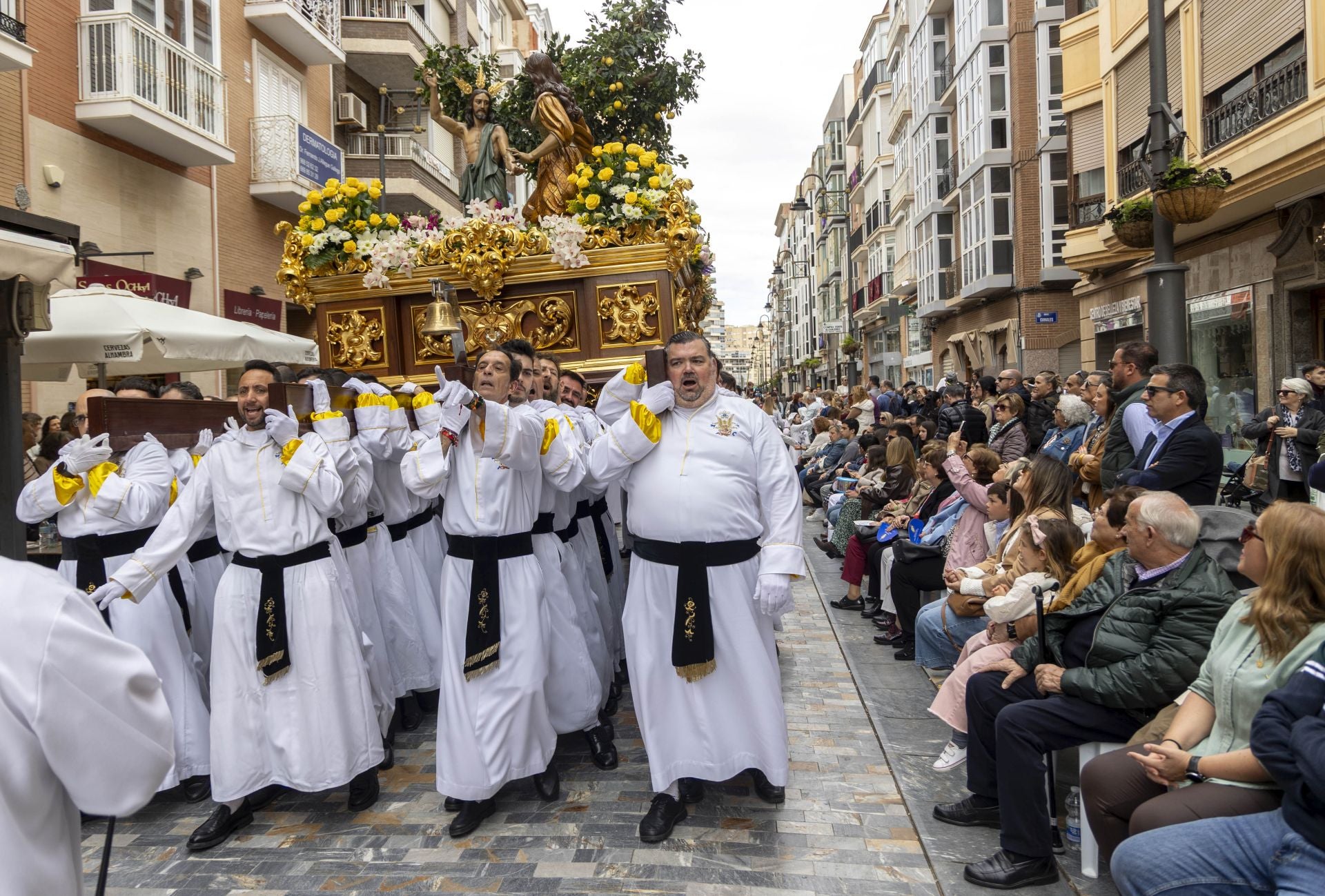En imágenes, procesión del Domingo de Resurrección en Cartagena