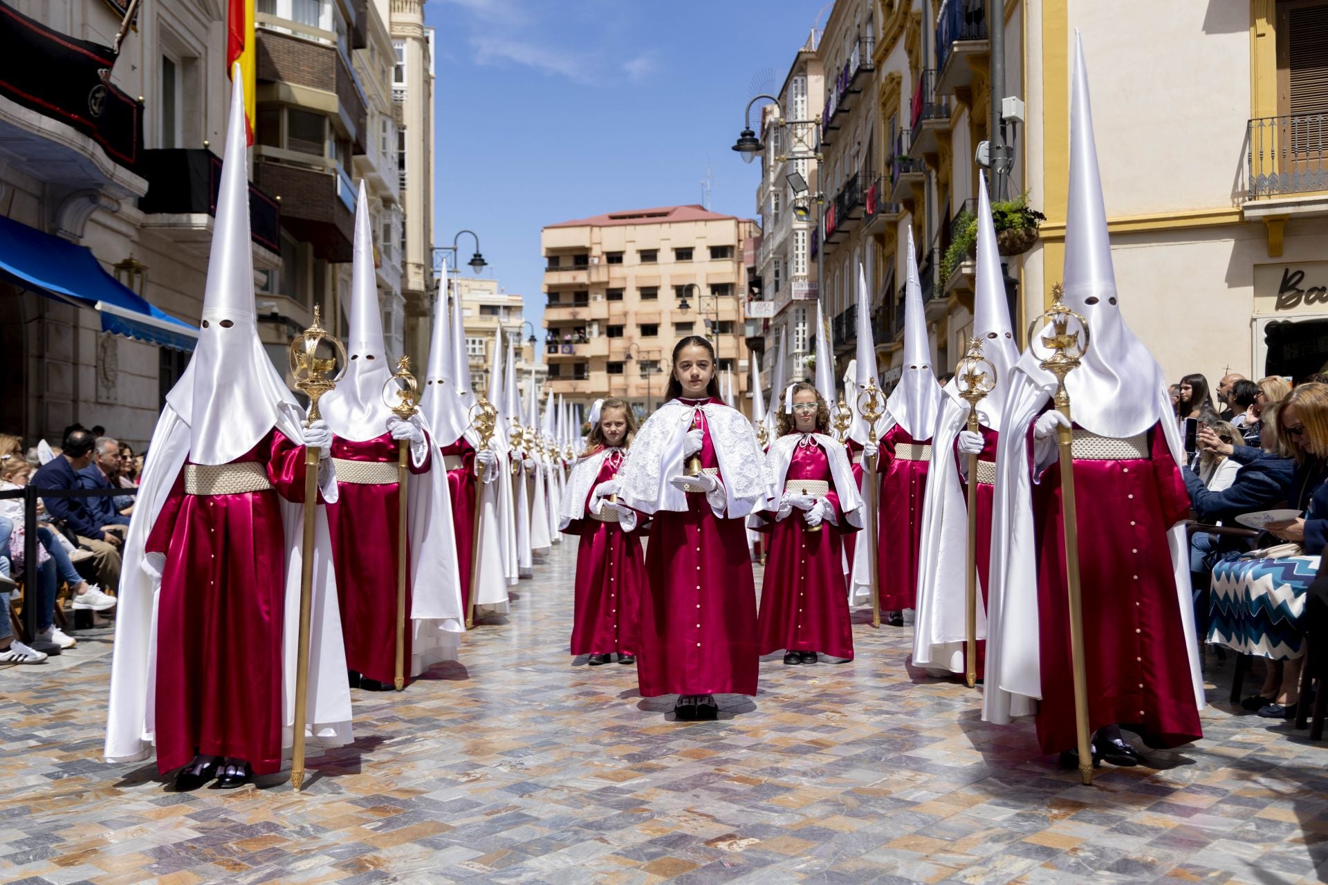 En imágenes, procesión del Domingo de Resurrección en Cartagena