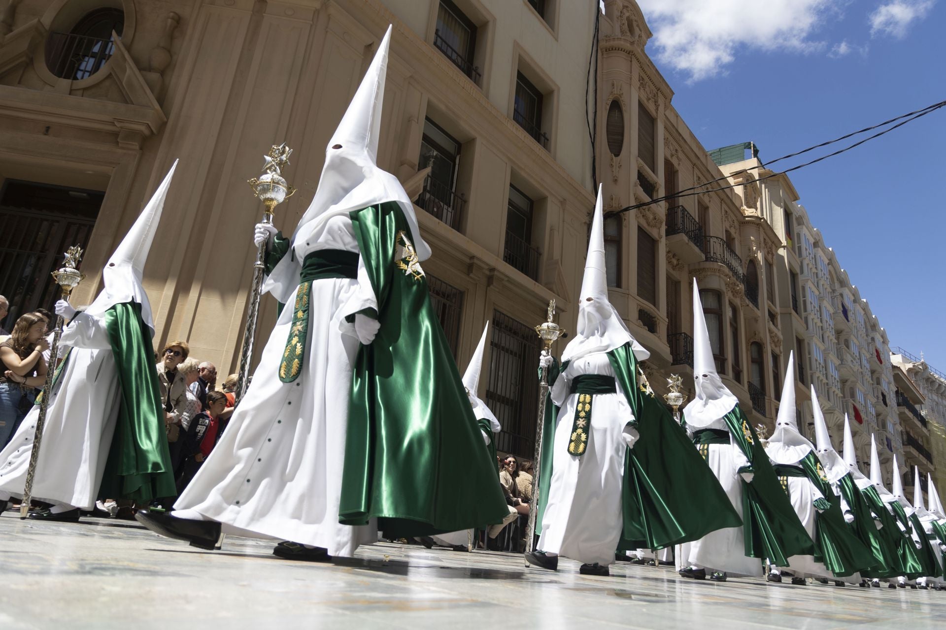 En imágenes, procesión del Domingo de Resurrección en Cartagena