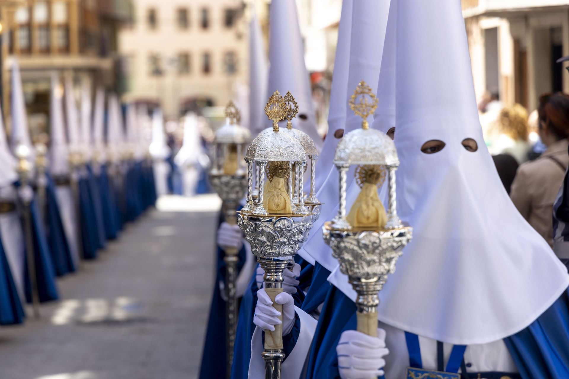 En imágenes, procesión del Domingo de Resurrección en Cartagena